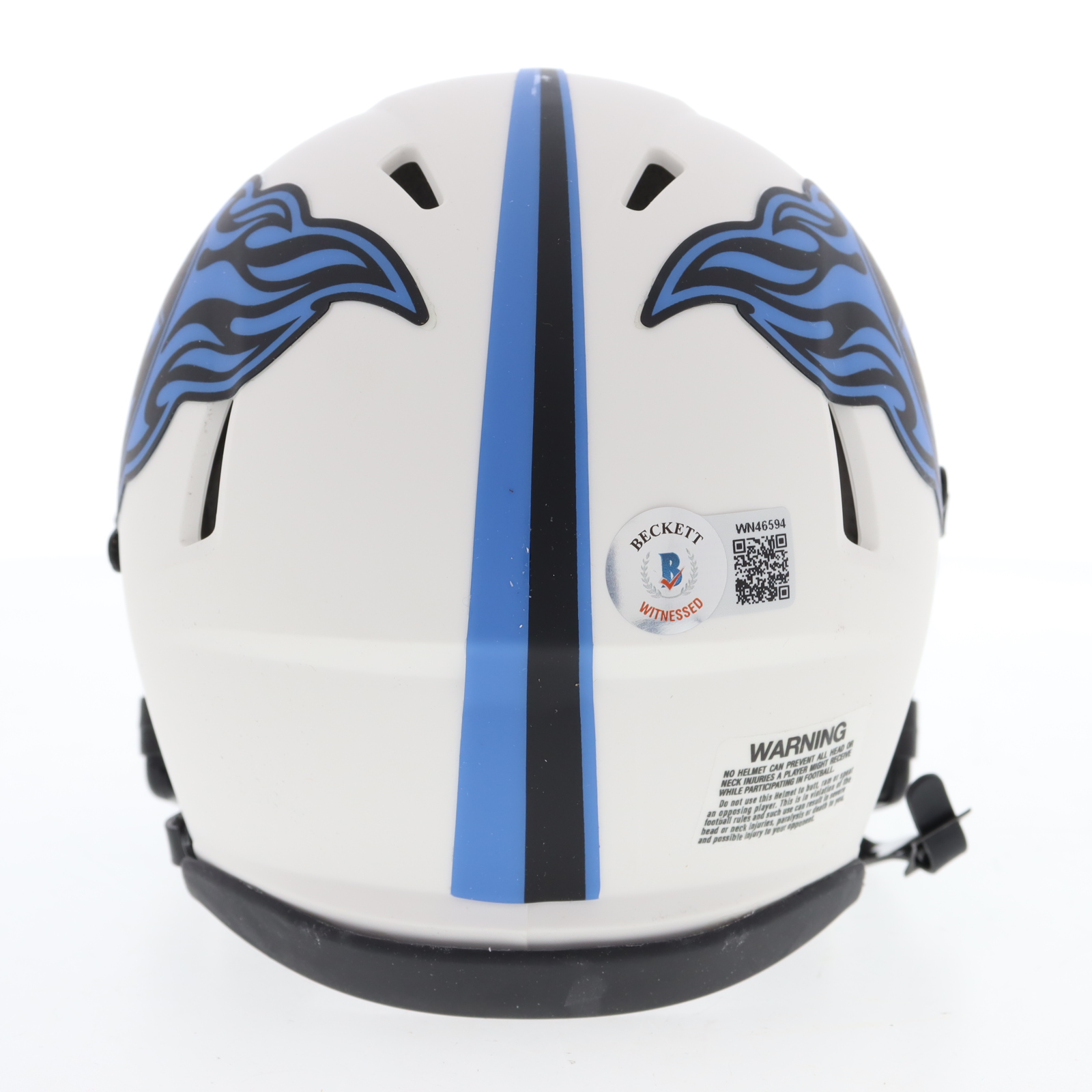 Ryan Tannehill Signed Titans Lunar Eclipse Alternate Speed Mini Helmet (Beckett) at PristineAuction.com Ryan Tannehill Signed Titans Lunar Eclipse Alternate Speed Mini Helmet (Beckett) at PristineAuction.com