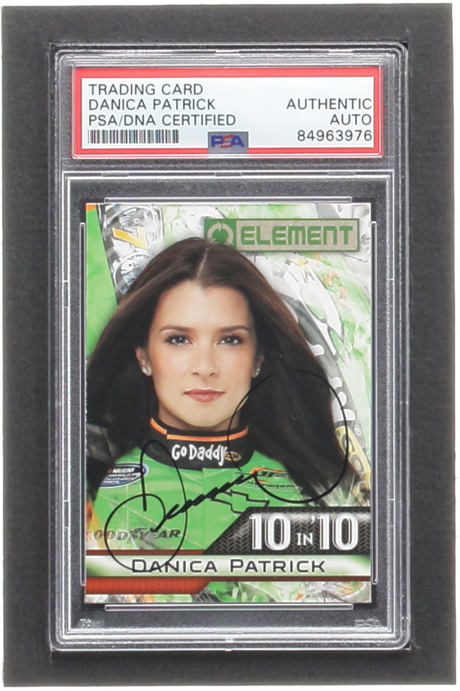 Danica Patrick Signed 2010 Element 10 in '10 #TT10 (PSA) | Pristine Auction