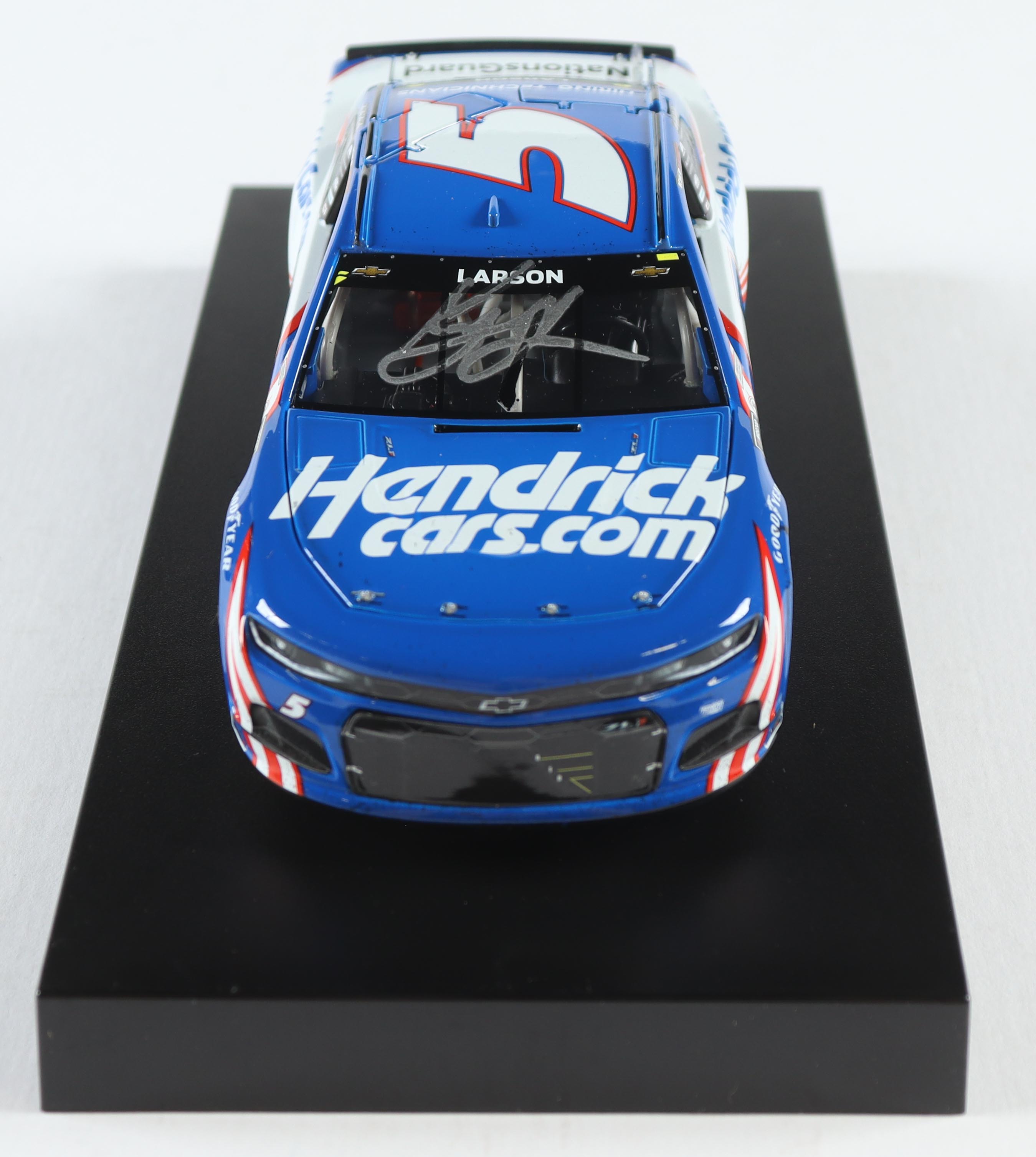Kyle Larson Signed LE NASCAR #5 Hendrickcars.com Watkins Glen Win 2021 Camaro ZL1 - 1:24 Premium Diecast Car (PA) at PristineAuction.com Kyle Larson Signed LE NASCAR #5 Hendrickcars.com Watkins Glen Win 2021 Camaro ZL1 - 1:24 Premium Diecast Car (PA) at PristineAuction.com