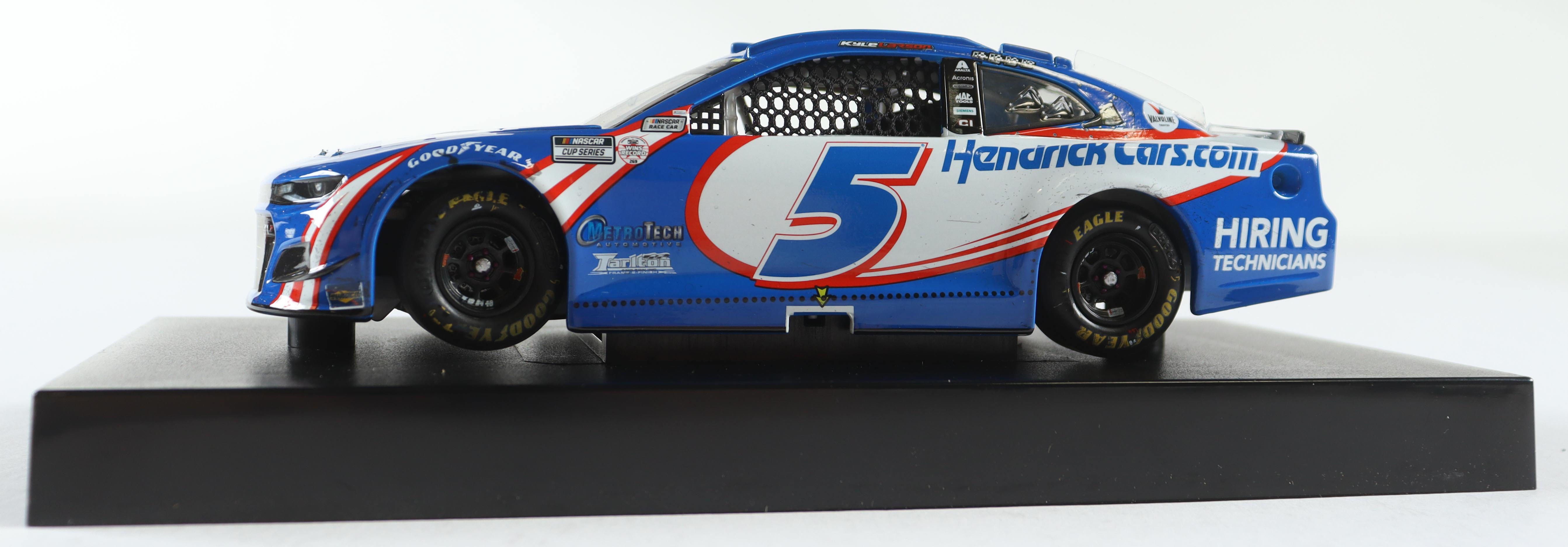 Kyle Larson Signed LE NASCAR #5 Hendrickcars.com Watkins Glen Win 2021 Camaro ZL1 - 1:24 Premium Diecast Car (PA) at PristineAuction.com Kyle Larson Signed LE NASCAR #5 Hendrickcars.com Watkins Glen Win 2021 Camaro ZL1 - 1:24 Premium Diecast Car (PA) at PristineAuction.com