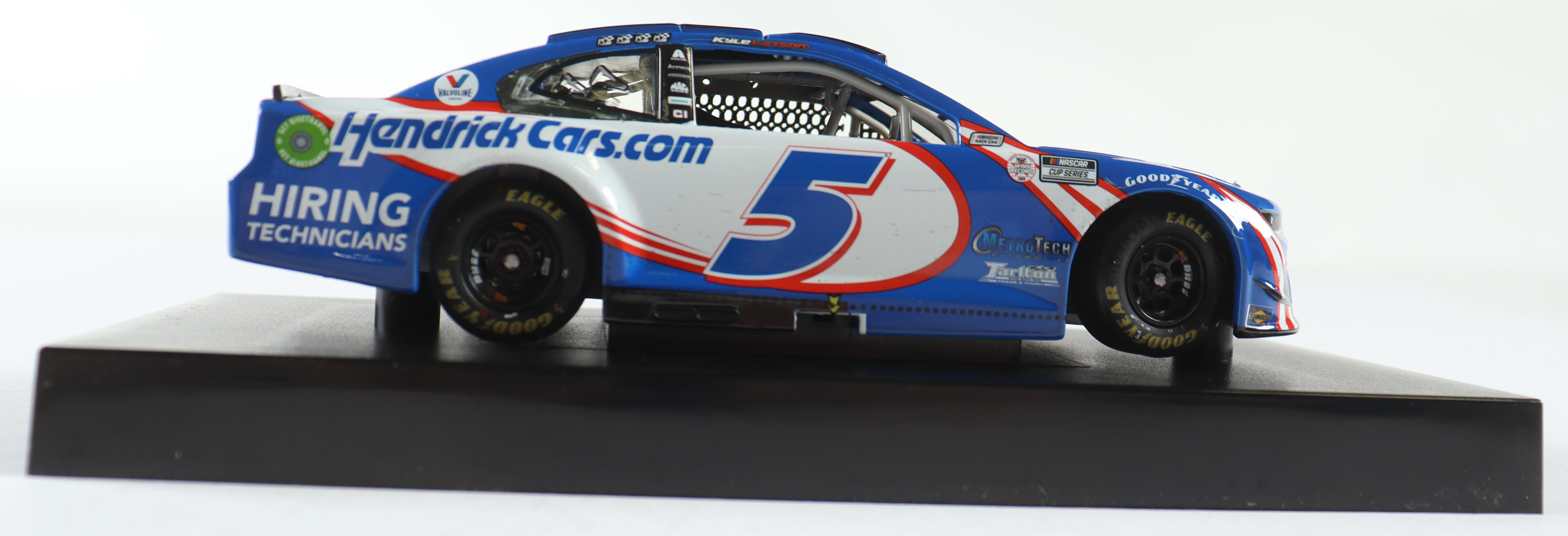 Kyle Larson Signed LE NASCAR #5 Hendrickcars.com Watkins Glen Win 2021 Camaro ZL1 - 1:24 Premium Diecast Car (PA) at PristineAuction.com Kyle Larson Signed LE NASCAR #5 Hendrickcars.com Watkins Glen Win 2021 Camaro ZL1 - 1:24 Premium Diecast Car (PA) at PristineAuction.com