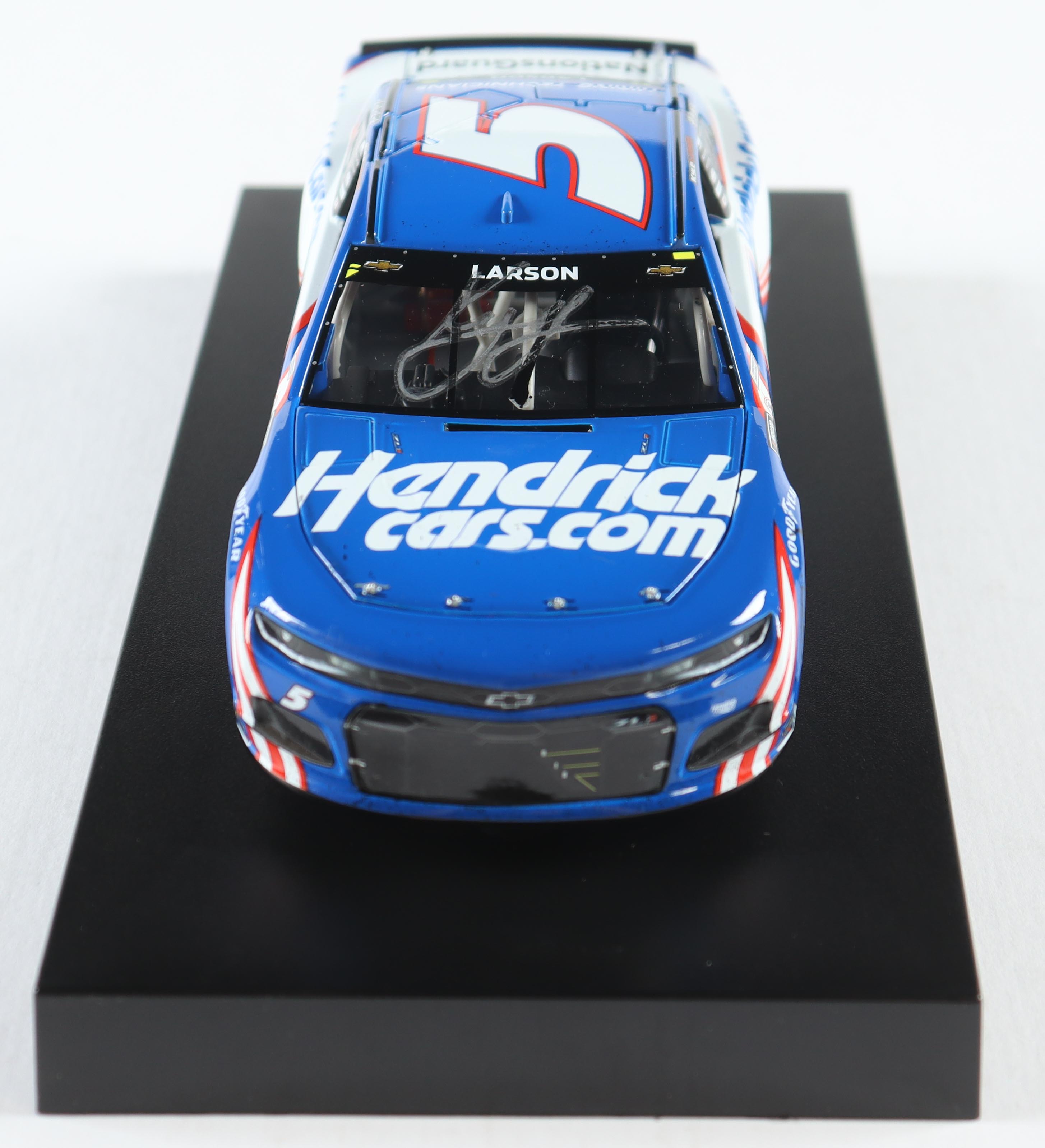 Kyle Larson Signed LE NASCAR #5 Hendrickcars.com Watkins Glen Win 2021 Camaro ZL1 - 1:24 Premium Diecast Car (PA) at PristineAuction.com Kyle Larson Signed LE NASCAR #5 Hendrickcars.com Watkins Glen Win 2021 Camaro ZL1 - 1:24 Premium Diecast Car (PA) at PristineAuction.com