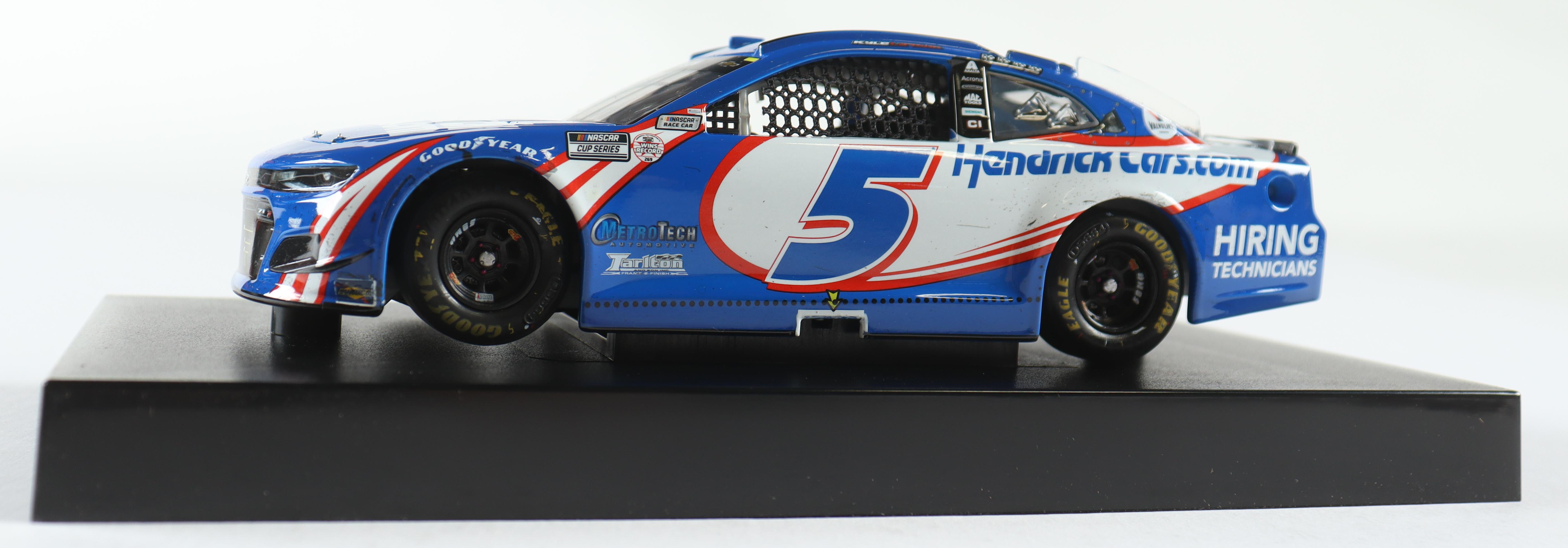 Kyle Larson Signed LE NASCAR #5 Hendrickcars.com Watkins Glen Win 2021 Camaro ZL1 - 1:24 Premium Diecast Car (PA) at PristineAuction.com Kyle Larson Signed LE NASCAR #5 Hendrickcars.com Watkins Glen Win 2021 Camaro ZL1 - 1:24 Premium Diecast Car (PA) at PristineAuction.com