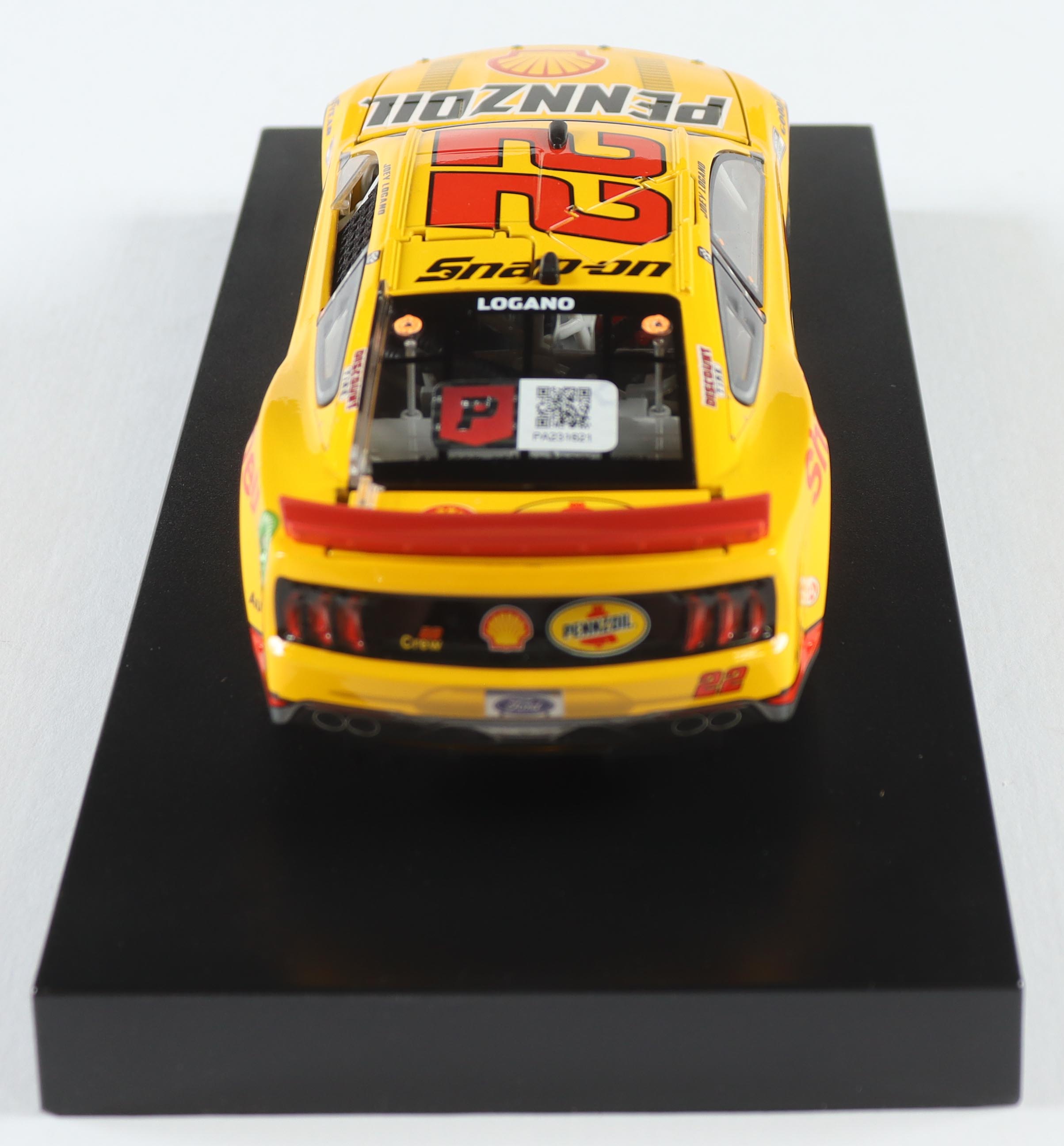 Joey Logano Signed LE NASCAR #22 Shell-Penzoil 2022 Mustang - 1:24 Diecast Car (PA) at PristineAuction.com Joey Logano Signed LE NASCAR #22 Shell-Penzoil 2022 Mustang - 1:24 Diecast Car (PA) at PristineAuction.com