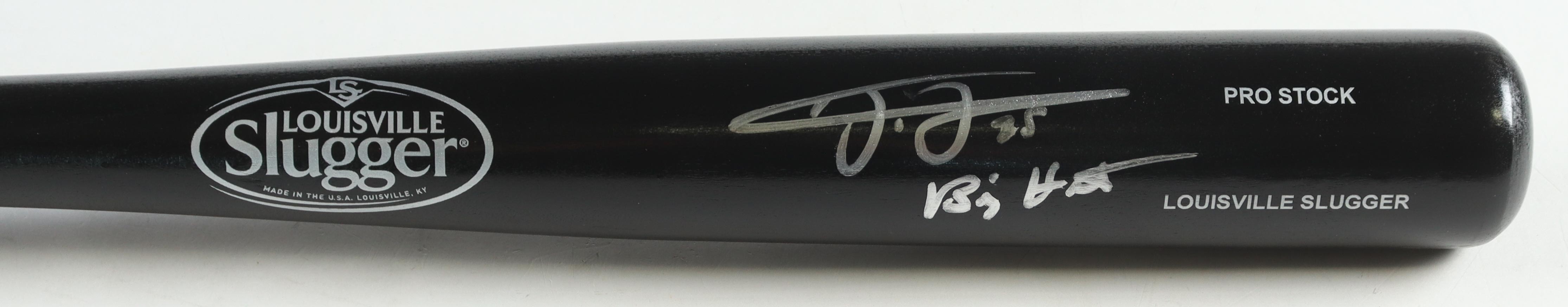 Frank Thomas Signed Louisville Slugger Baseball Bat Inscribed "Big Hurt" (Schwartz) at PristineAuction.com Frank Thomas Signed Louisville Slugger Baseball Bat Inscribed "Big Hurt" (Schwartz) at PristineAuction.com