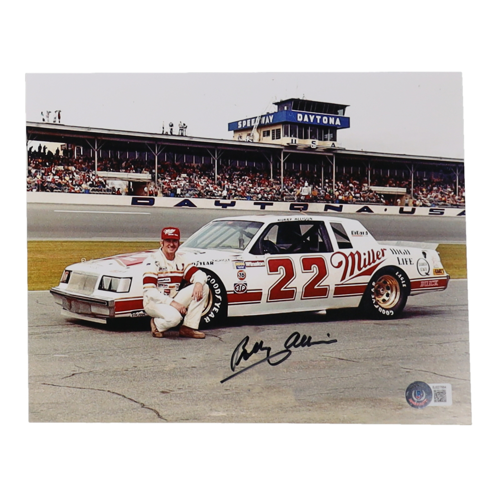 Bobby Allison Signed NASCAR 8x10 Photo (Beckett) Pristine Auction