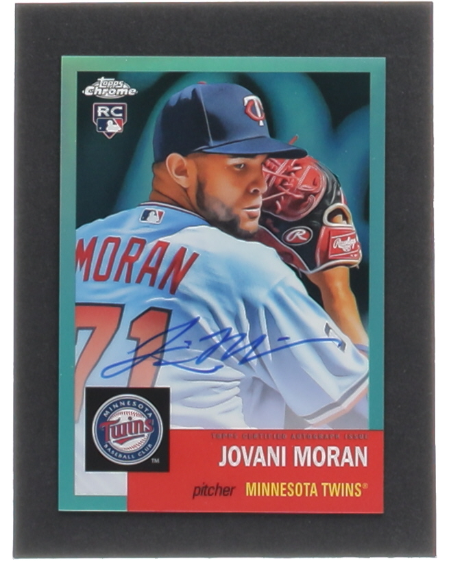 Jovani Moran 2022 Topps Chrome Platinum Anniversary Autographs #CPAJMO RC at PristineAuction.com Jovani Moran 2022 Topps Chrome Platinum Anniversary Autographs #CPAJMO RC at PristineAuction.com