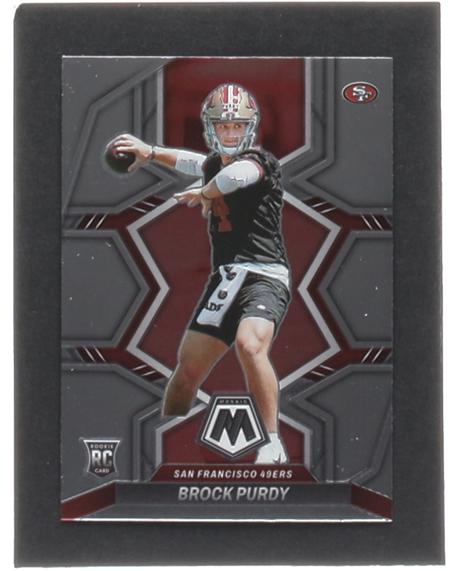 Brock Purdy 2022 Panini Mosaic #367 RC at PristineAuction.com Brock Purdy 2022 Panini Mosaic #367 RC at PristineAuction.com