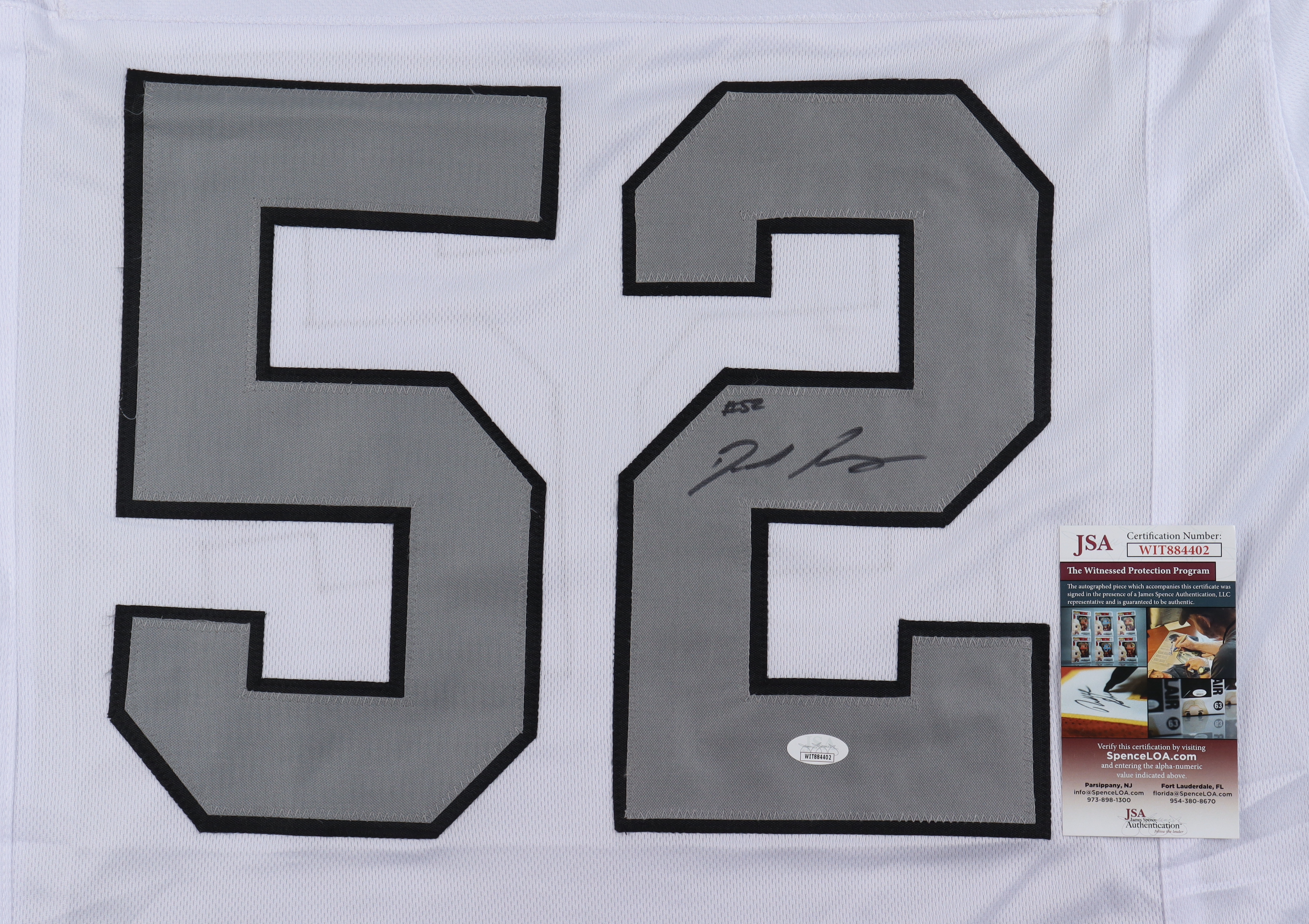 Denzel Perryman Signed Jersey (JSA) at PristineAuction.com Denzel Perryman Signed Jersey (JSA) at PristineAuction.com