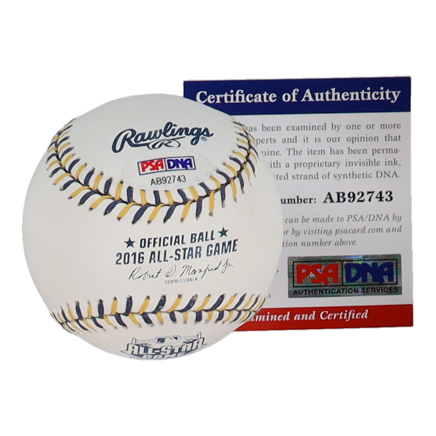 Salvador Perez Signed 2016 All-Star Game Baseball (PSA) at PristineAuction.com Salvador Perez Signed 2016 All-Star Game Baseball (PSA) at PristineAuction.com