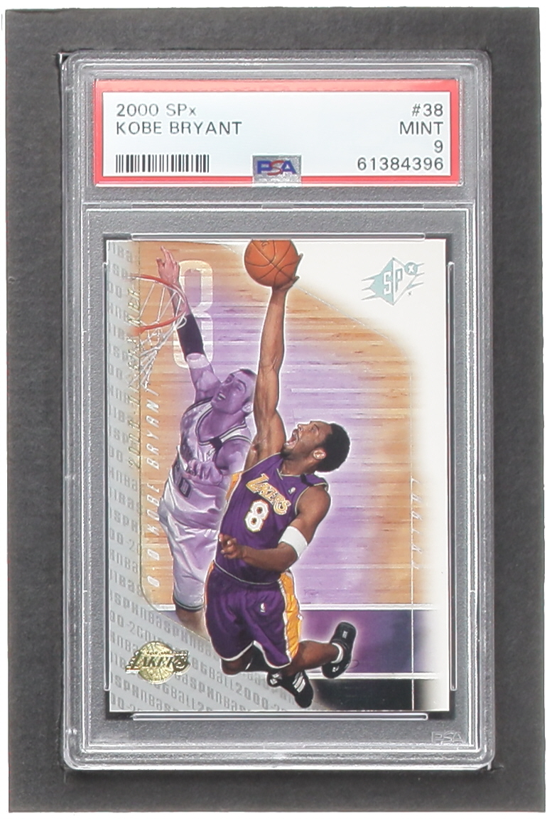 Kobe Bryant 2000-01 SPx #38 (PSA 9) at PristineAuction.com Kobe Bryant 2000-01 SPx #38 (PSA 9) at PristineAuction.com