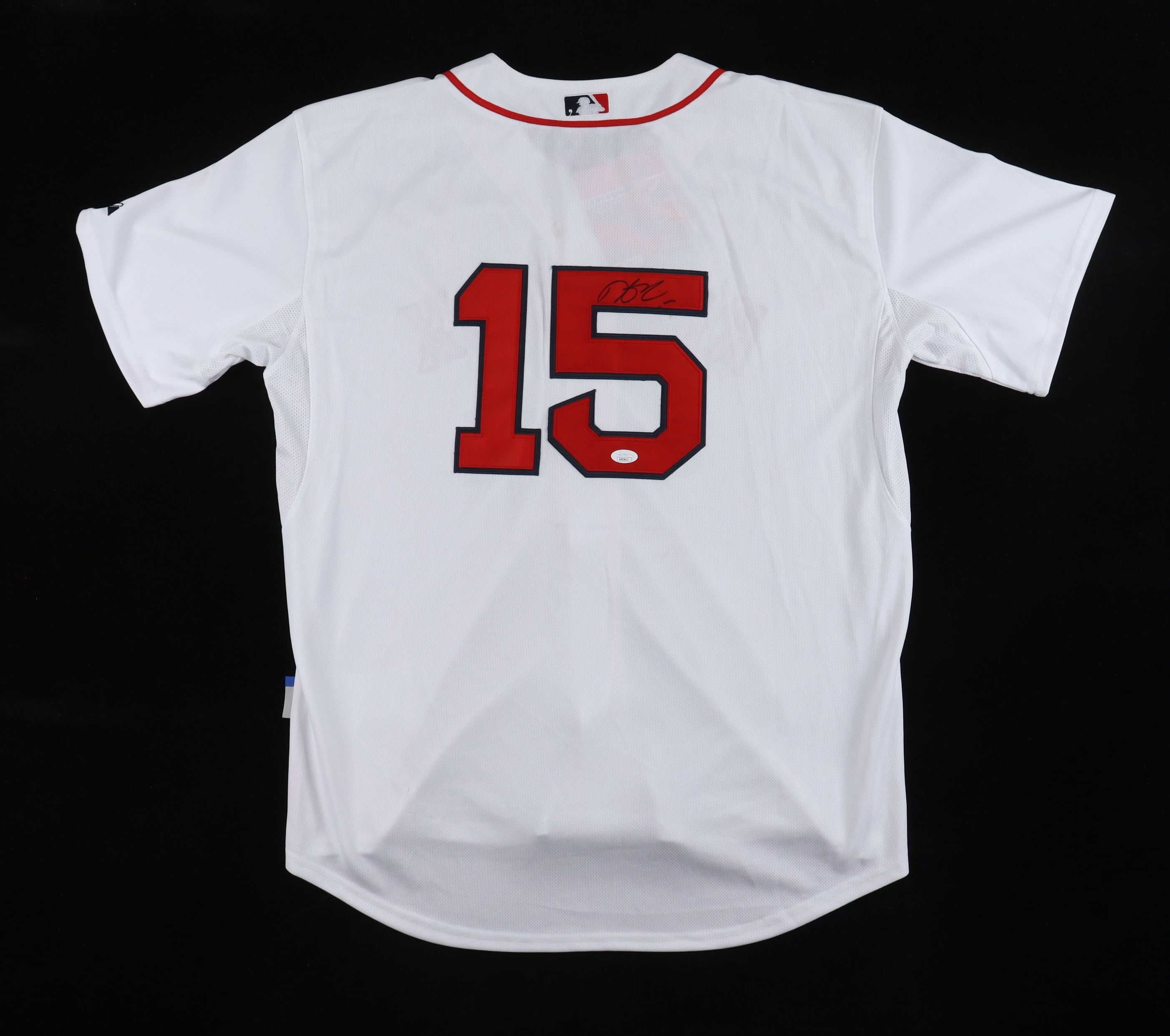 Dustin Pedroia Signed Jersey (JSA) at PristineAuction.com Dustin Pedroia Signed Jersey (JSA) at PristineAuction.com