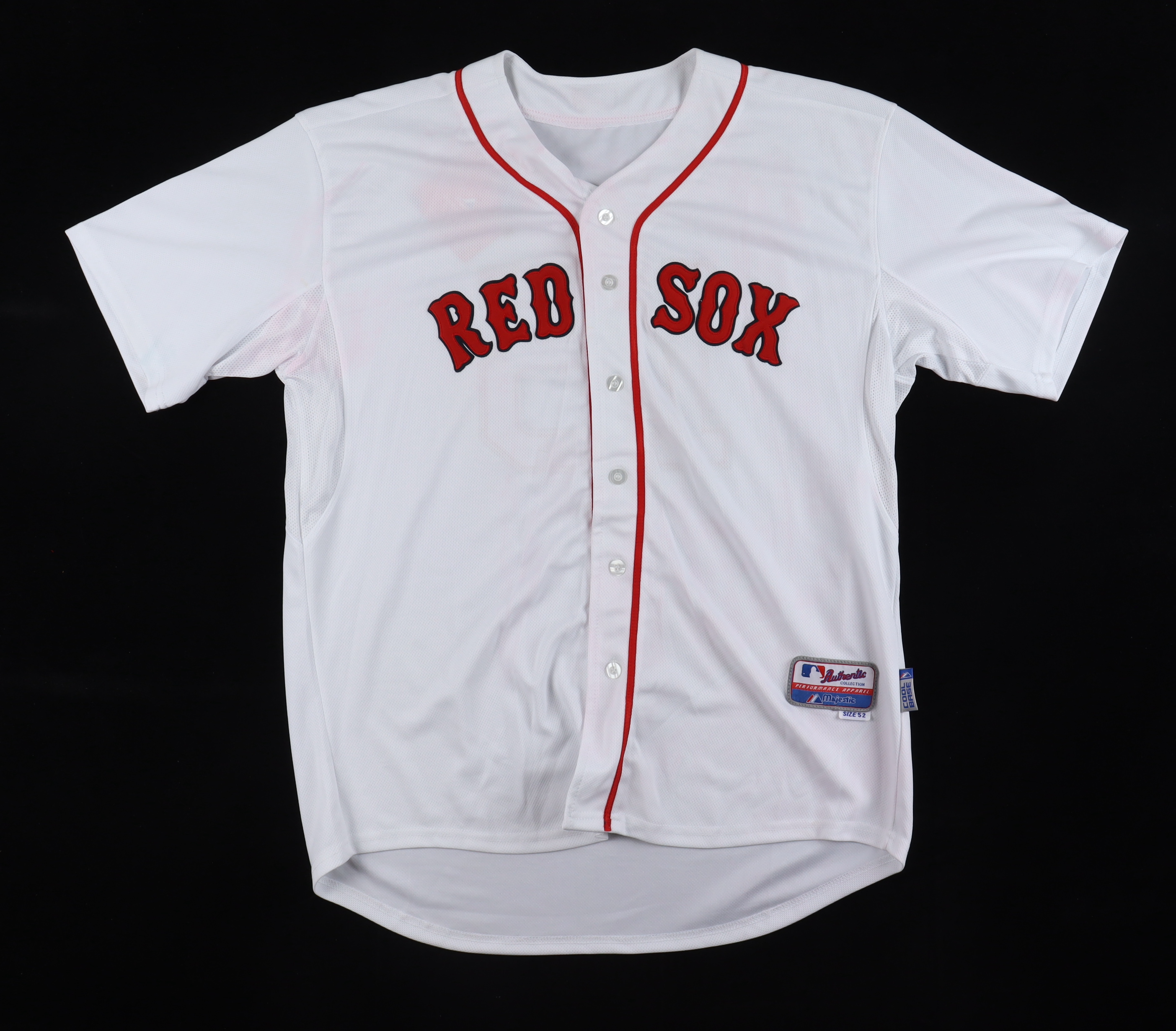 Dustin Pedroia Signed Jersey (JSA) at PristineAuction.com Dustin Pedroia Signed Jersey (JSA) at PristineAuction.com