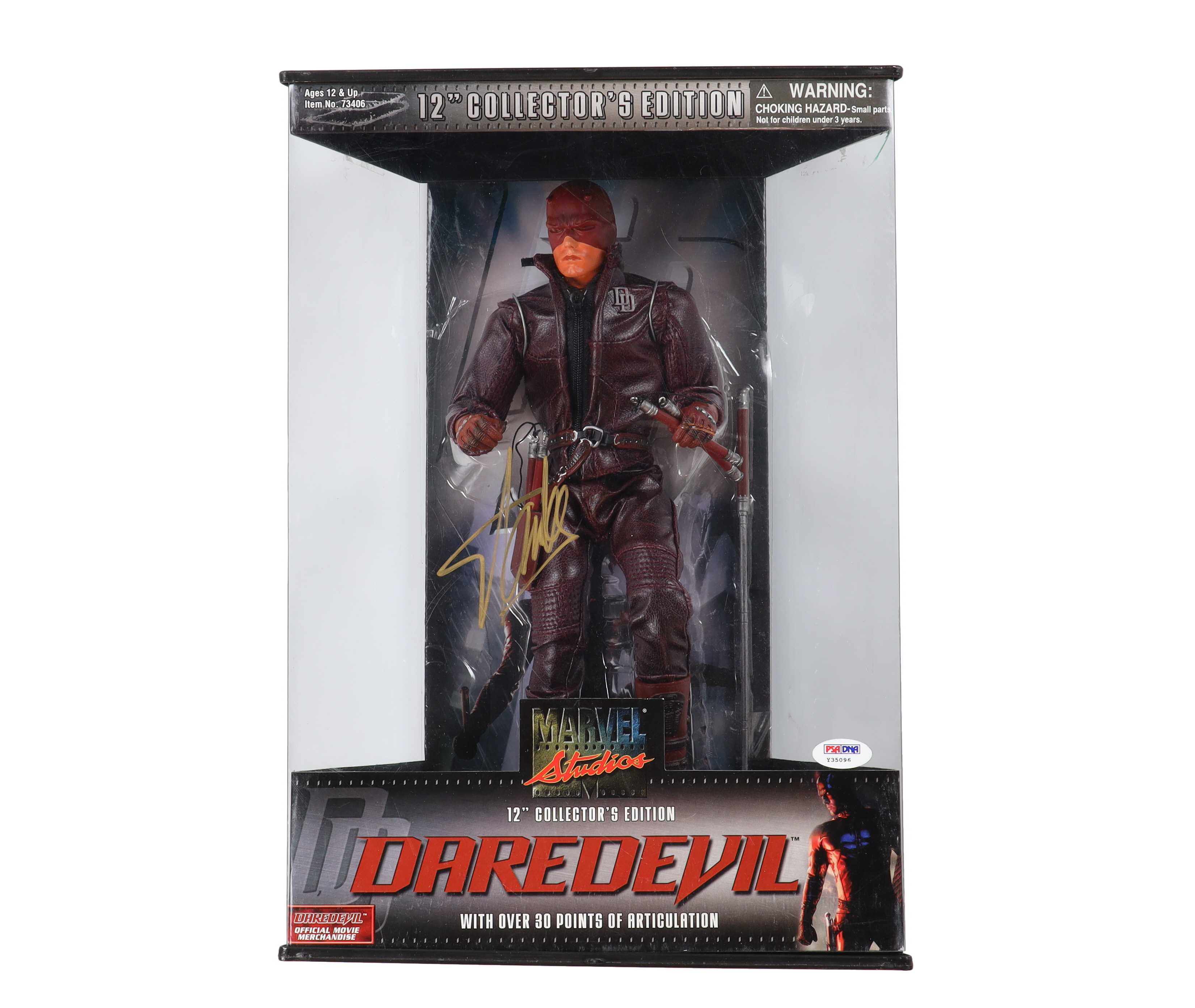 Stan Lee Signed Marvel Studios "Daredevil" 12" Vinyl Figure (PSA) at PristineAuction.com Stan Lee Signed Marvel Studios "Daredevil" 12" Vinyl Figure (PSA) at PristineAuction.com