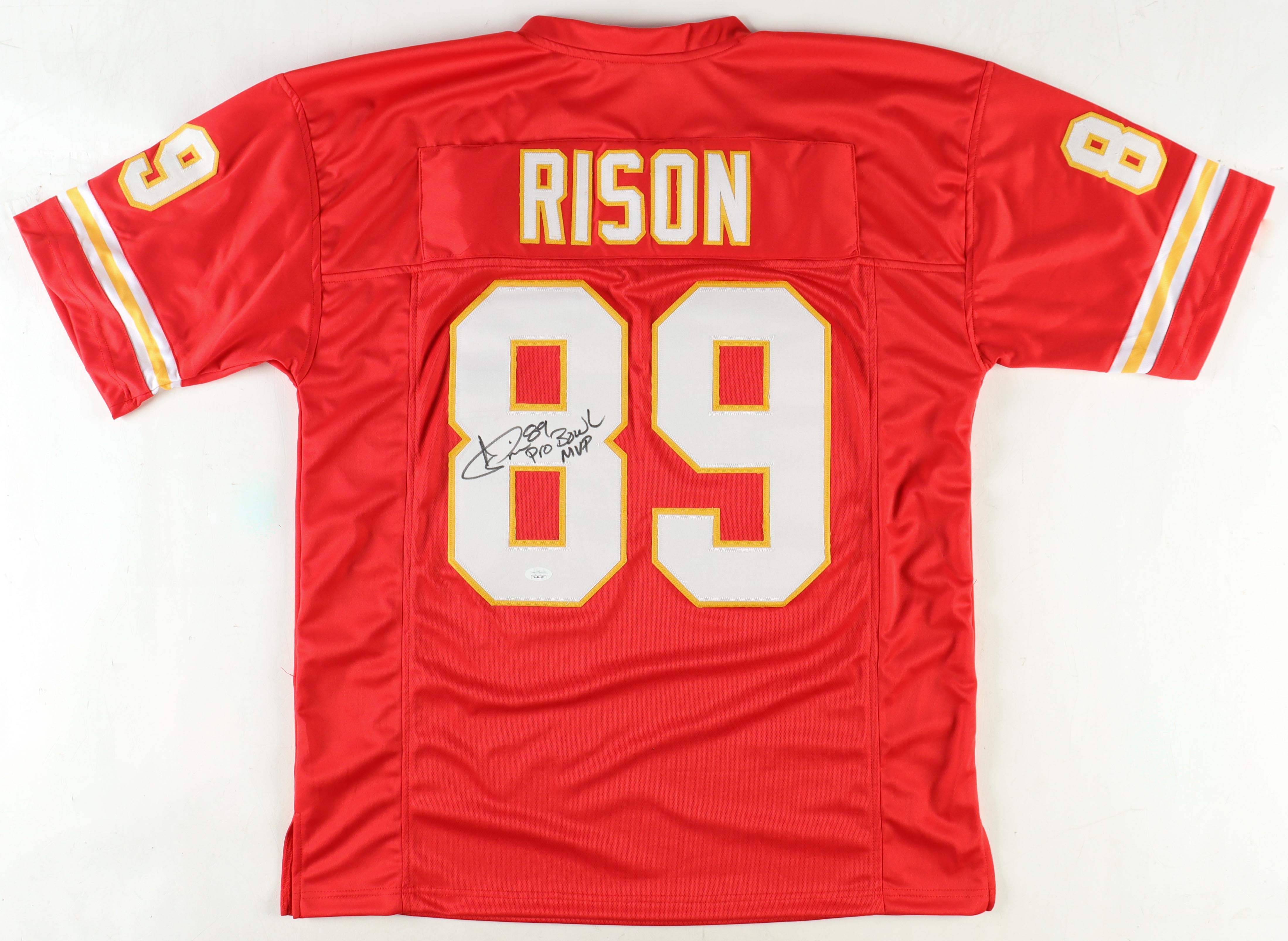 Andre Rison Signed Jersey Inscribed "Pro Bowl MVP" (JSA) at PristineAuction.com Andre Rison Signed Jersey Inscribed "Pro Bowl MVP" (JSA) at PristineAuction.com