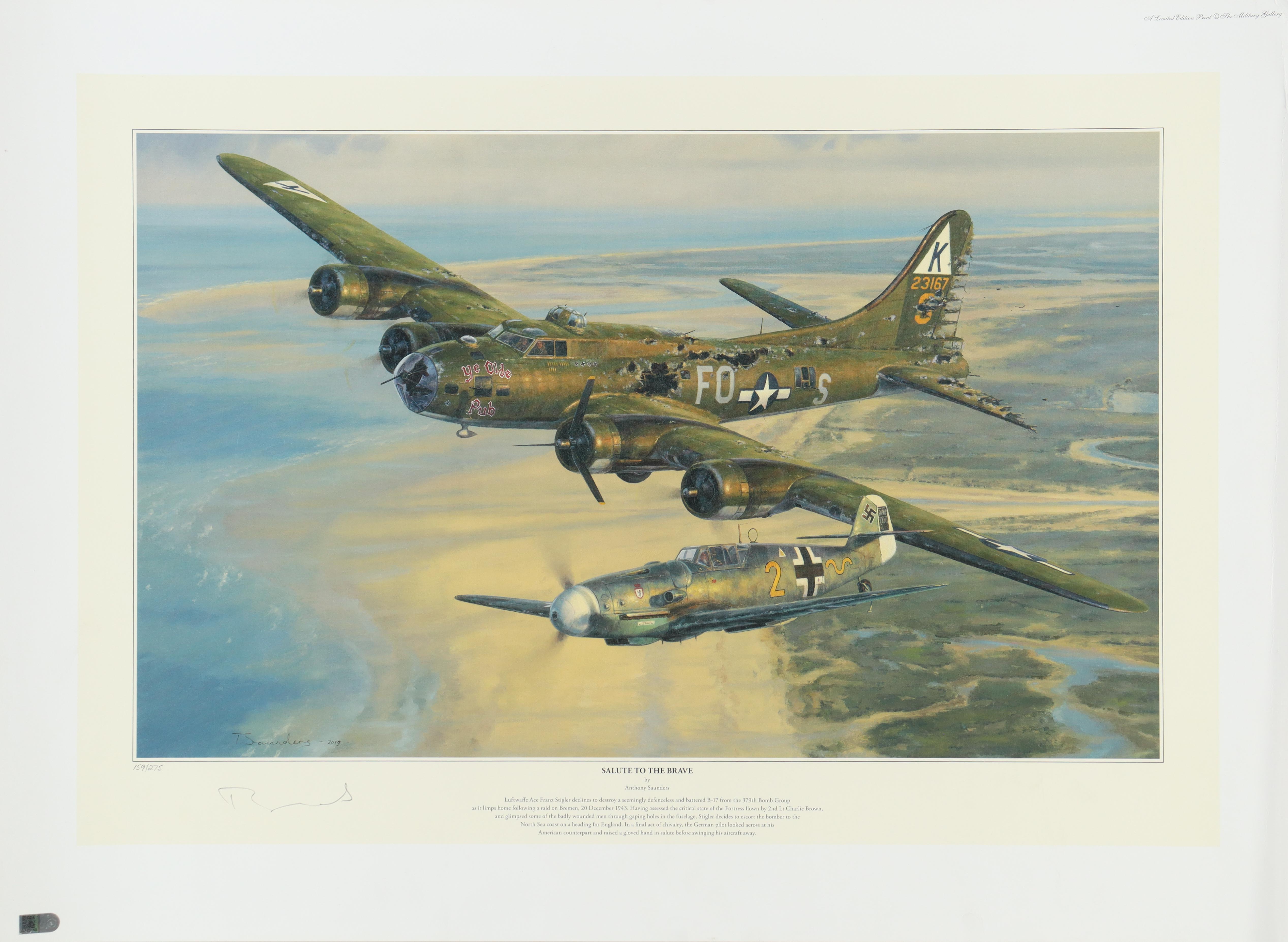 Anthony Saunders Lithograph Signed By Anthony Saunders (AIV) at PristineAuction.com Anthony Saunders Lithograph Signed By Anthony Saunders (AIV) at PristineAuction.com