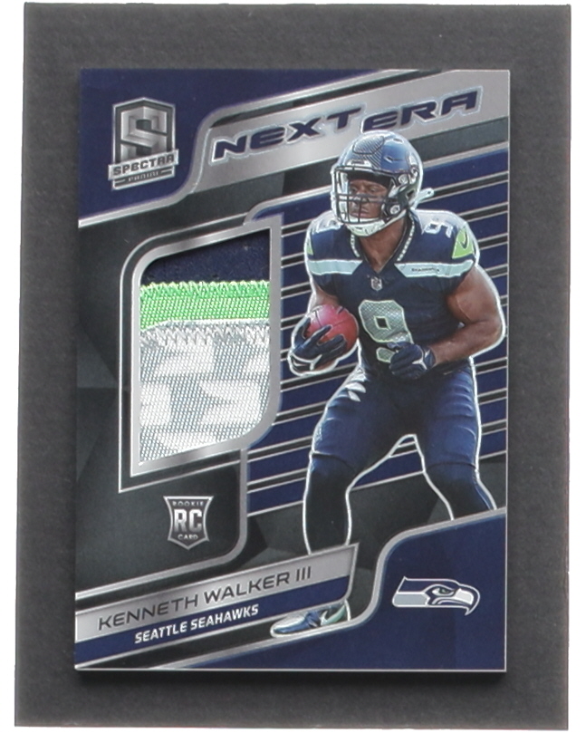 Kenneth Walker III 2022 Panini Spectra Next Era Materials #7 #53/99 at PristineAuction.com Kenneth Walker III 2022 Panini Spectra Next Era Materials #7 #53/99 at PristineAuction.com