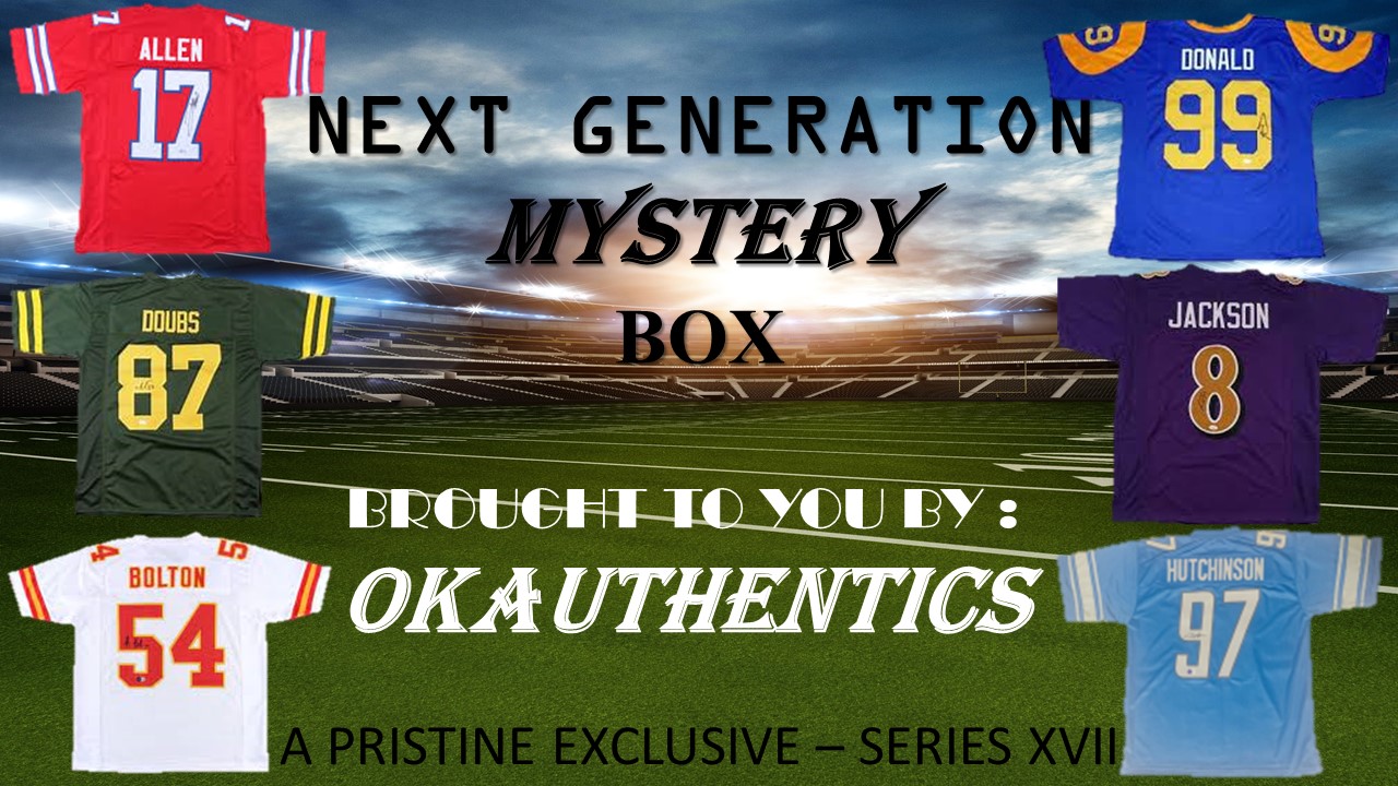 OKAUTHENTICS Next Generation Mystery Box - Series XVII at PristineAuction.com OKAUTHENTICS Next Generation Mystery Box - Series XVII at PristineAuction.com