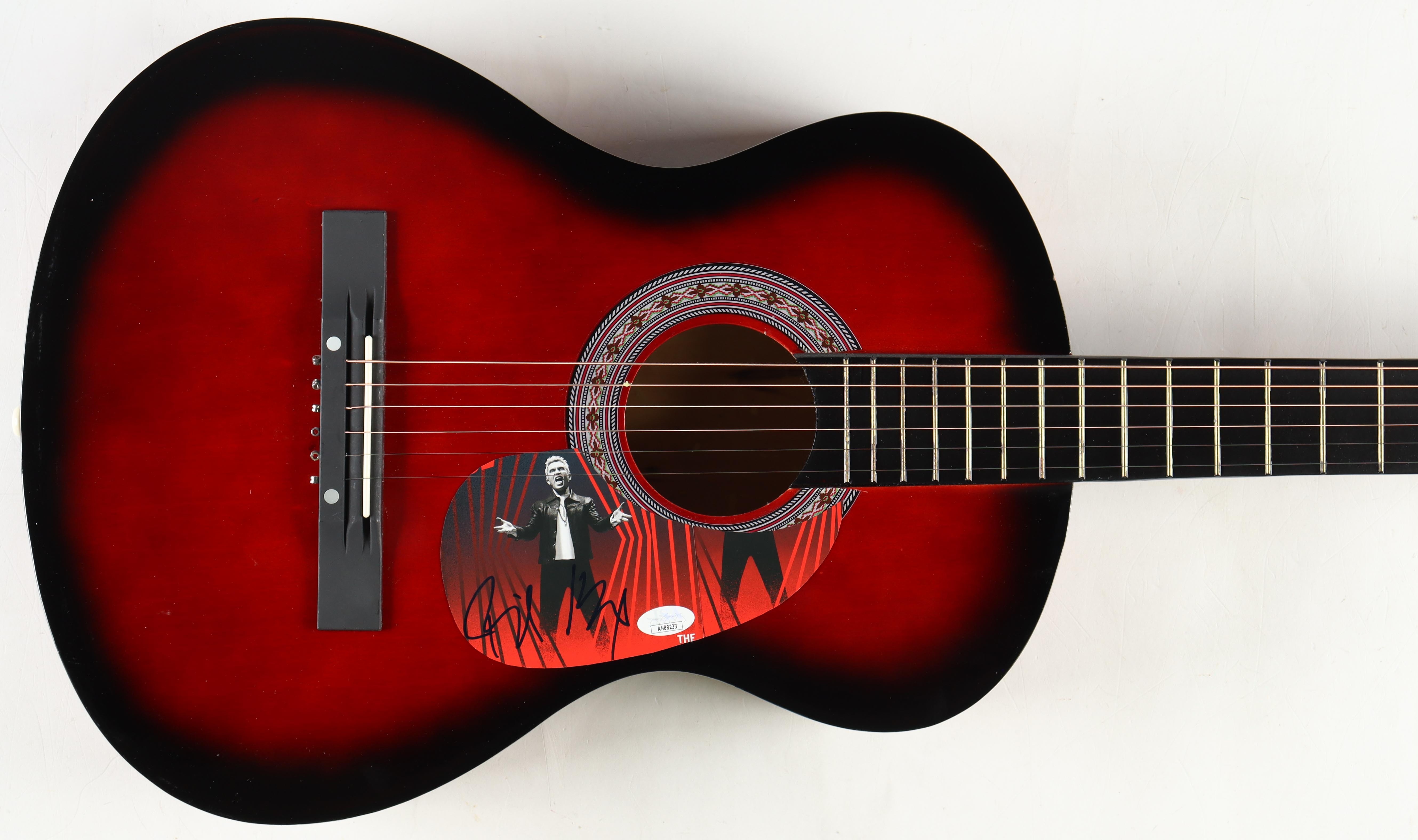 Billy Idol Signed 38" Acoustic Guitar (JSA) at PristineAuction.com Billy Idol Signed 38" Acoustic Guitar (JSA) at PristineAuction.com