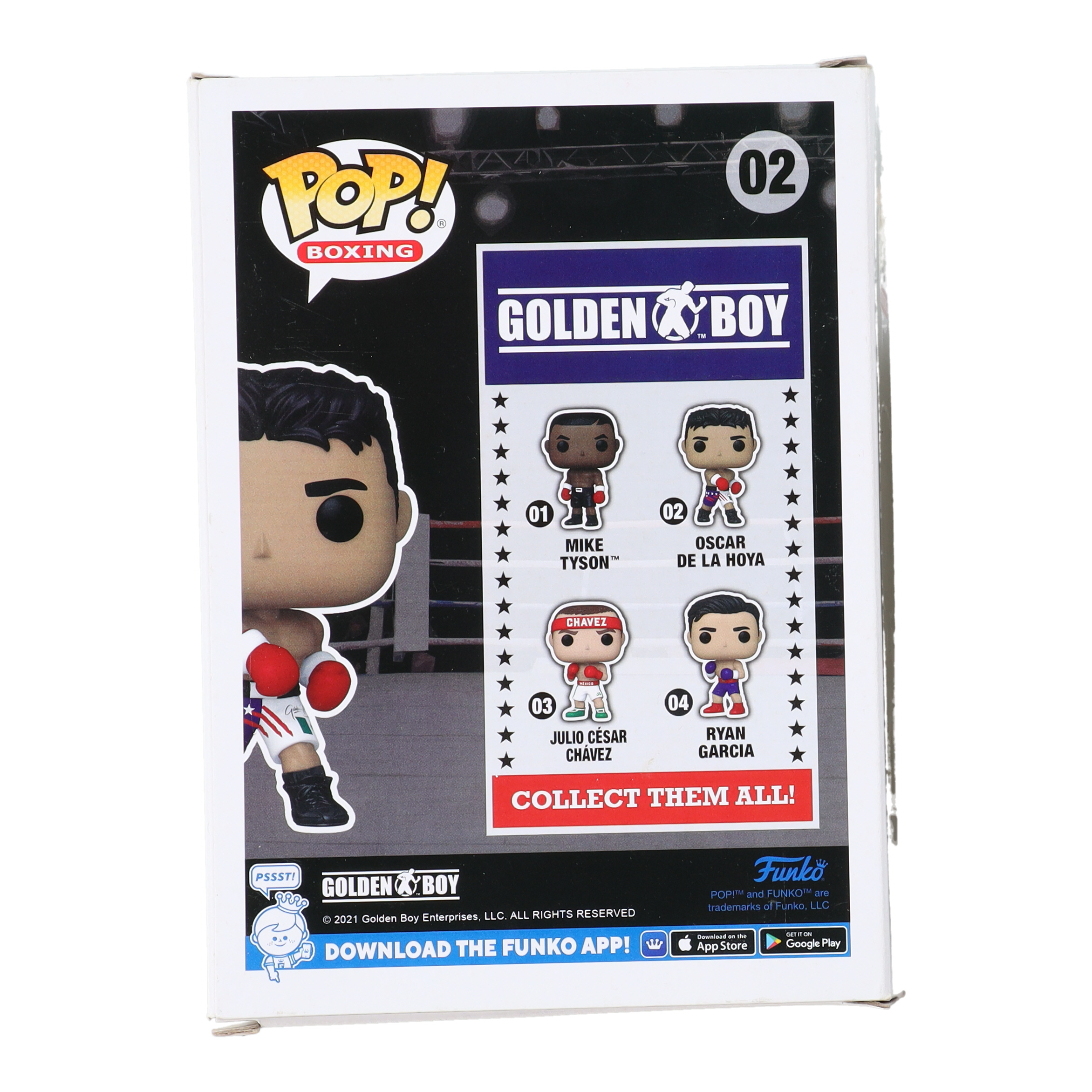 Oscar De La Hoya Signed "Golden Boy" #02 Funko Pop! Vinyl Figure (PSA) at PristineAuction.com Oscar De La Hoya Signed "Golden Boy" #02 Funko Pop! Vinyl Figure (PSA) at PristineAuction.com