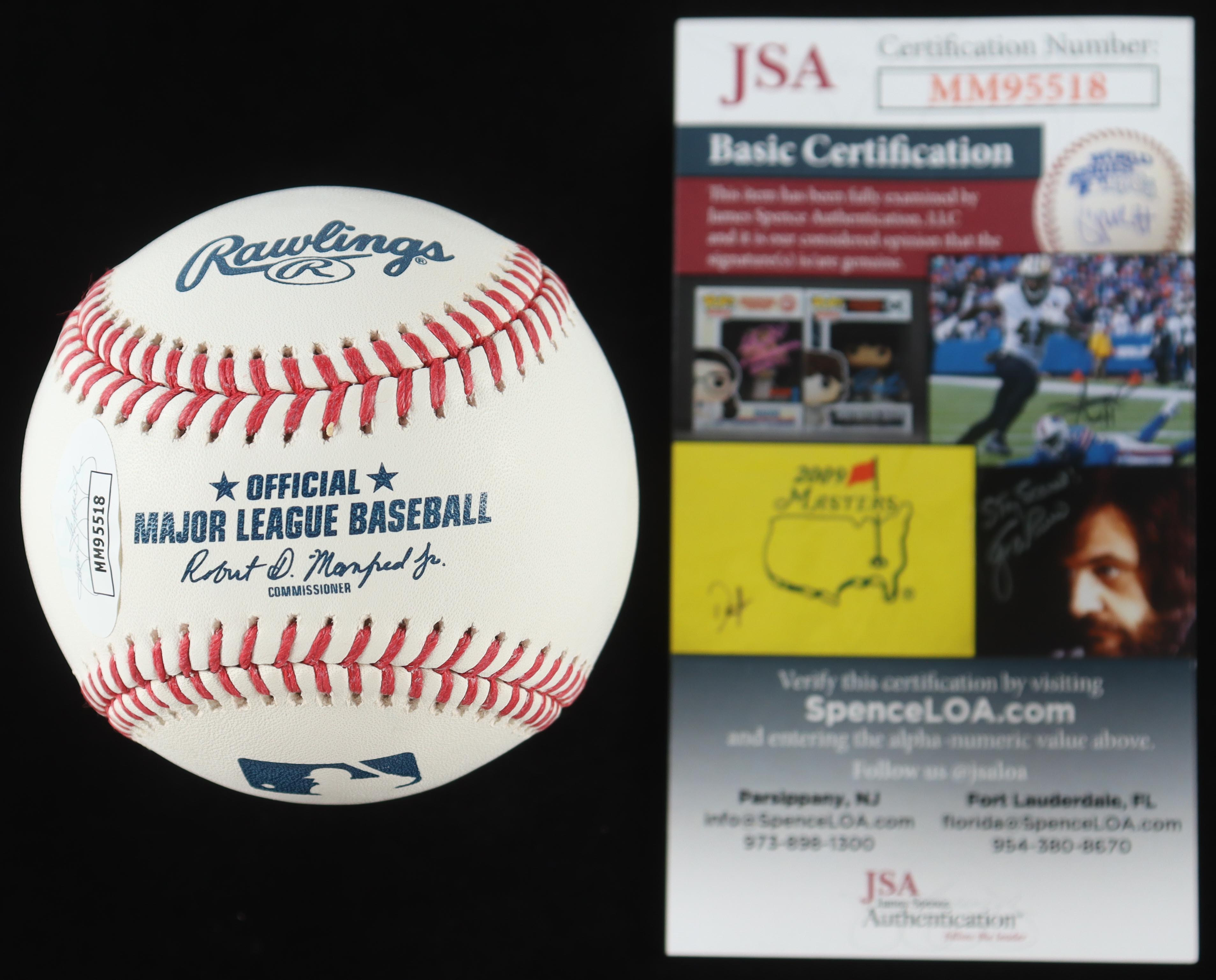 Steele Walker Signed OML Baseball (JSA) at PristineAuction.com Steele Walker Signed OML Baseball (JSA) at PristineAuction.com