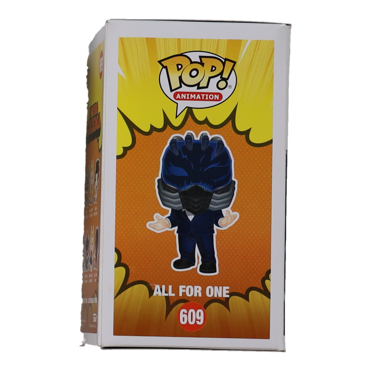 John Swasey Signed "My Hero Academia" #646 All For One Funko Pop! Vinyl Figure Inscribed "Where Is Your Smile Now?" & "Symbol Of Evil" (JSA) at PristineAuction.com John Swasey Signed "My Hero Academia" #646 All For One Funko Pop! Vinyl Figure Inscribed "Where Is Your Smile Now?" & "Symbol Of Evil" (JSA) at PristineAuction.com