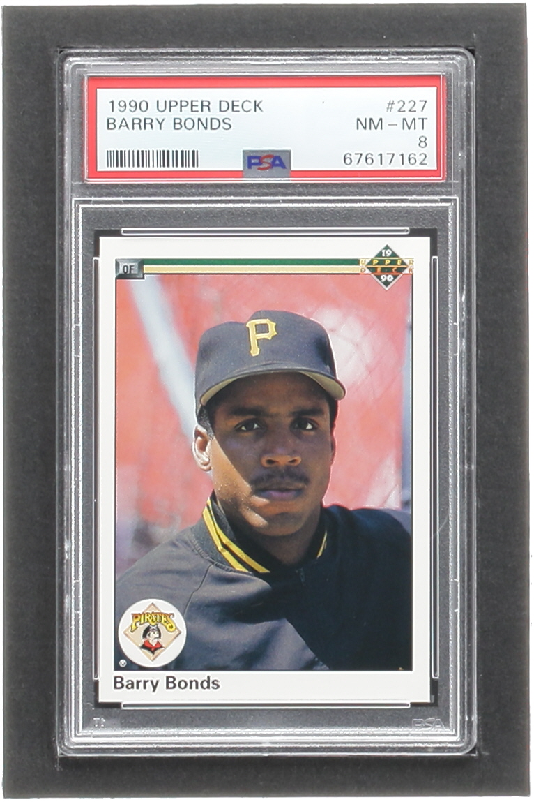 Barry Bonds 1990 Upper Deck #227 (PSA 8) at PristineAuction.com Barry Bonds 1990 Upper Deck #227 (PSA 8) at PristineAuction.com