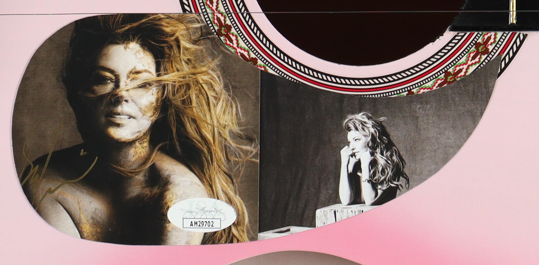 Shania Twain Signed 38" Acoustic Guitar (JSA) at PristineAuction.com Shania Twain Signed 38" Acoustic Guitar (JSA) at PristineAuction.com