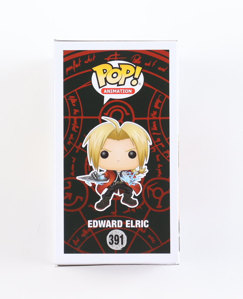 Vic Mignogna Signed "Full Metal Alchemist" #391 Edward Elric Funko Pop! Vinyl Figure (JSA) at PristineAuction.com Vic Mignogna Signed "Full Metal Alchemist" #391 Edward Elric Funko Pop! Vinyl Figure (JSA) at PristineAuction.com