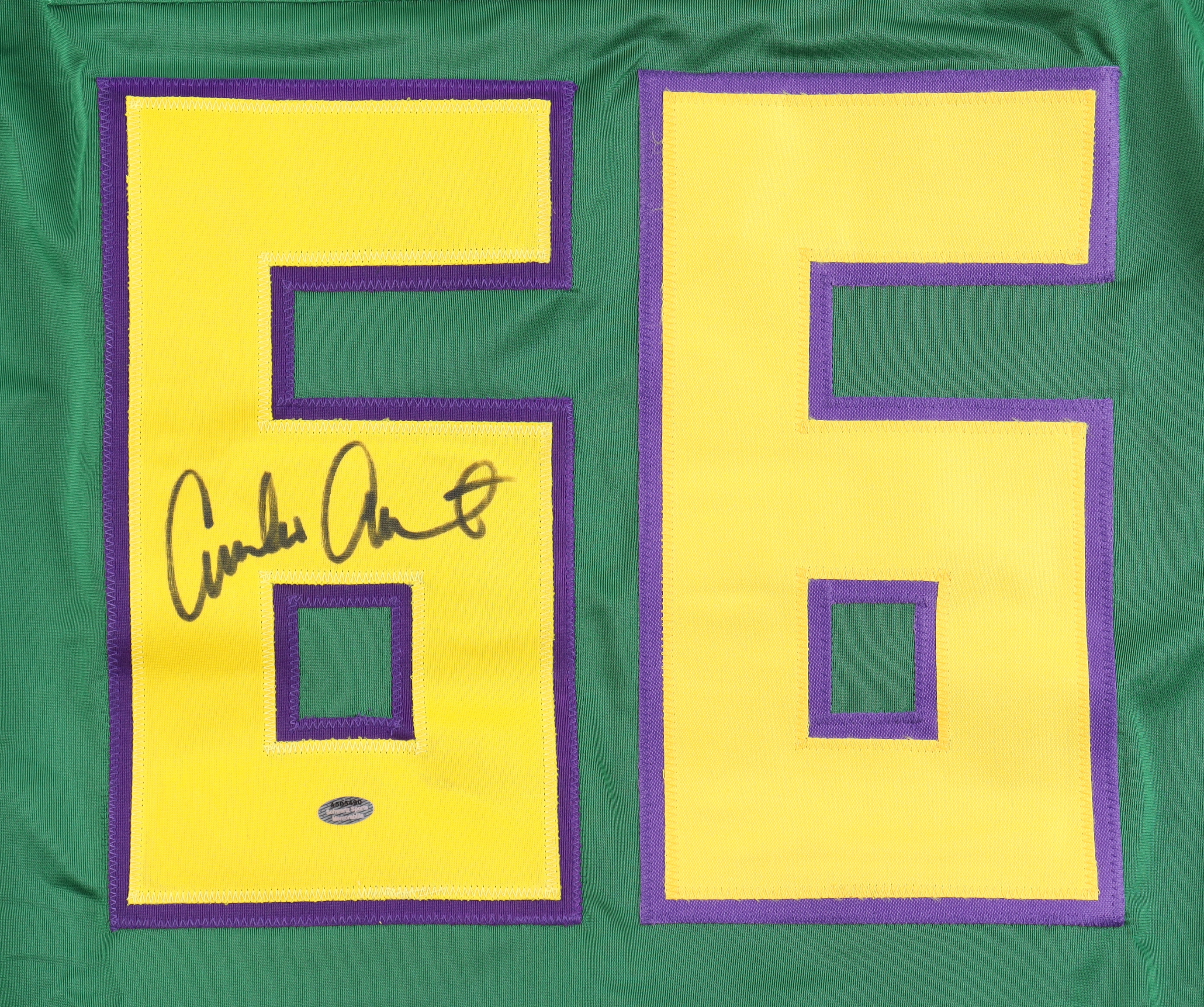 Emilio Estevez Signed Jersey (Schwartz) at PristineAuction.com Emilio Estevez Signed Jersey (Schwartz) at PristineAuction.com