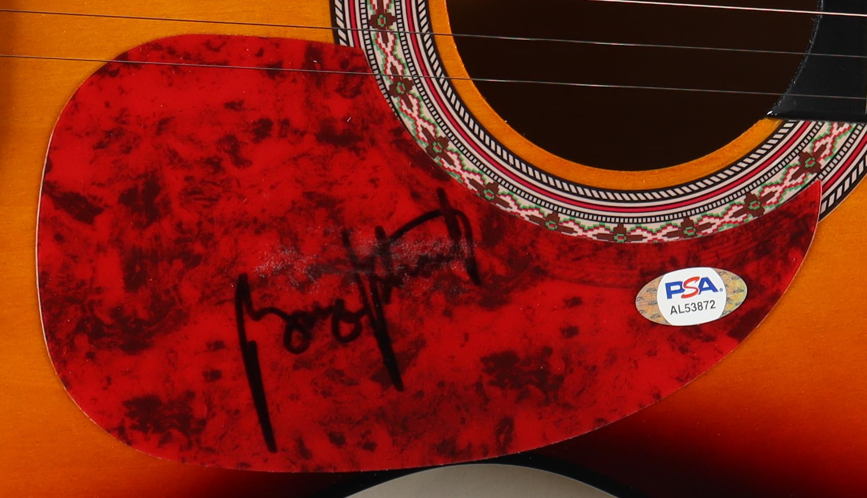 George Strait Signed 38" Acoustic Guitar (JSA) at PristineAuction.com George Strait Signed 38" Acoustic Guitar (JSA) at PristineAuction.com