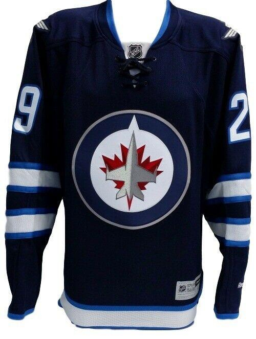 Patrik Laine Reebok Jets Jersey at PristineAuction.com Patrik Laine Reebok Jets Jersey at PristineAuction.com