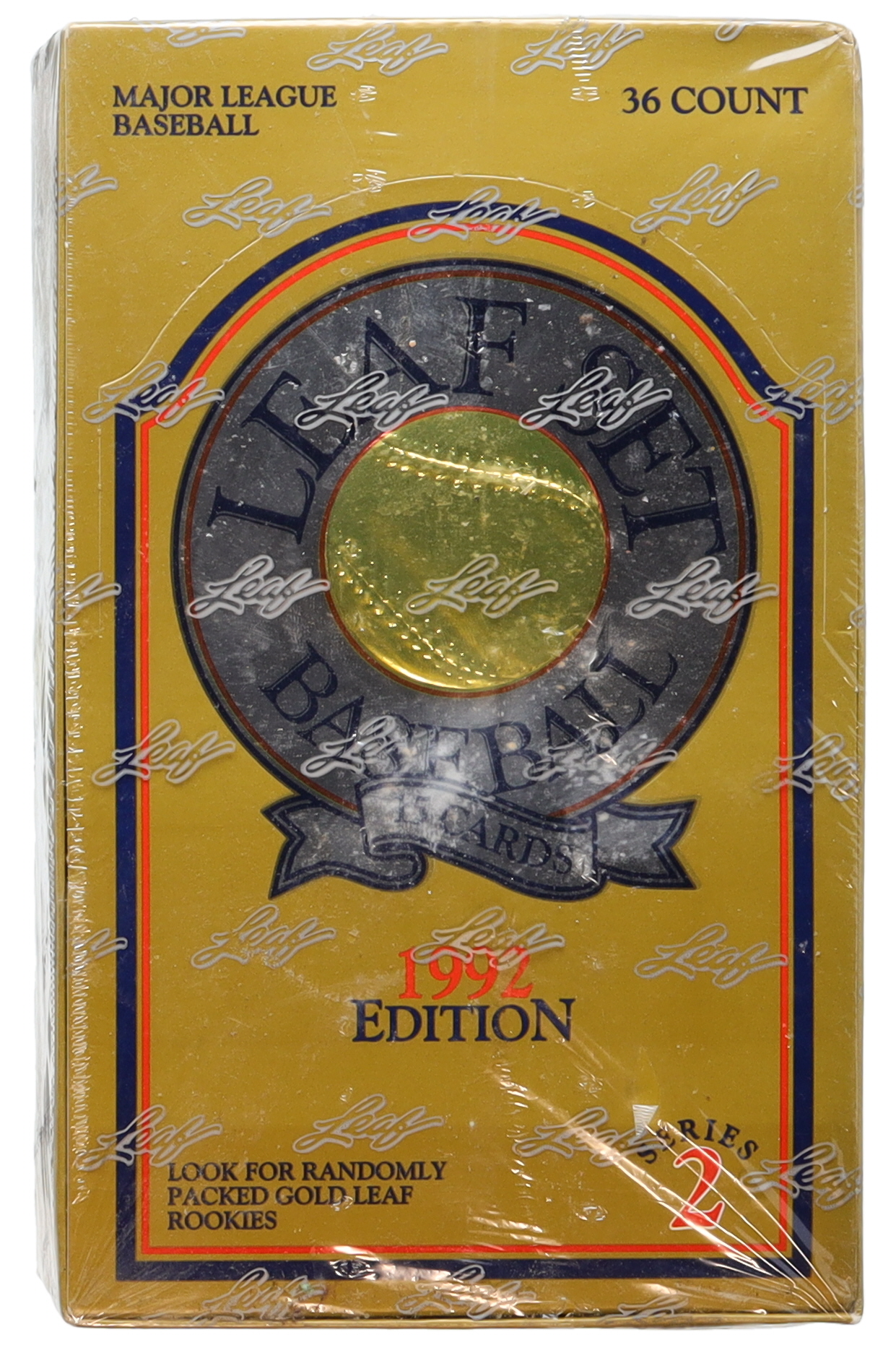 1992 Donruss Leaf Series 2 Baseball Hobby Box with (36) Packs at PristineAuction.com 1992 Donruss Leaf Series 2 Baseball Hobby Box with (36) Packs at PristineAuction.com