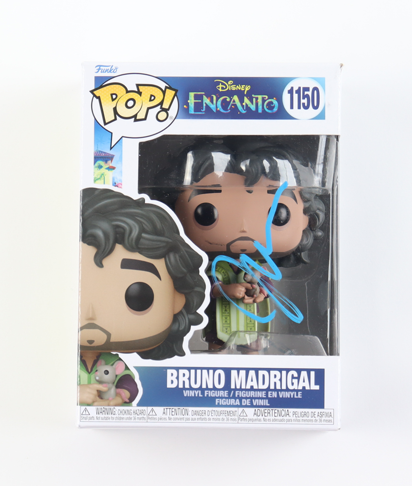 John Leguizamo Signed "Encanto" #1150 Bruno Madrigal Funko Pop! Vinyl Figure (Beckett) at PristineAuction.com John Leguizamo Signed "Encanto" #1150 Bruno Madrigal Funko Pop! Vinyl Figure (Beckett) at PristineAuction.com