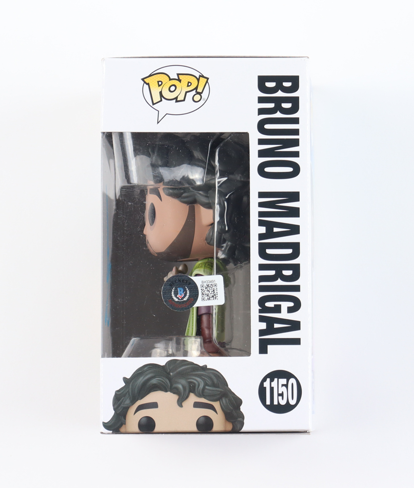 John Leguizamo Signed "Encanto" #1150 Bruno Madrigal Funko Pop! Vinyl Figure (Beckett) at PristineAuction.com John Leguizamo Signed "Encanto" #1150 Bruno Madrigal Funko Pop! Vinyl Figure (Beckett) at PristineAuction.com