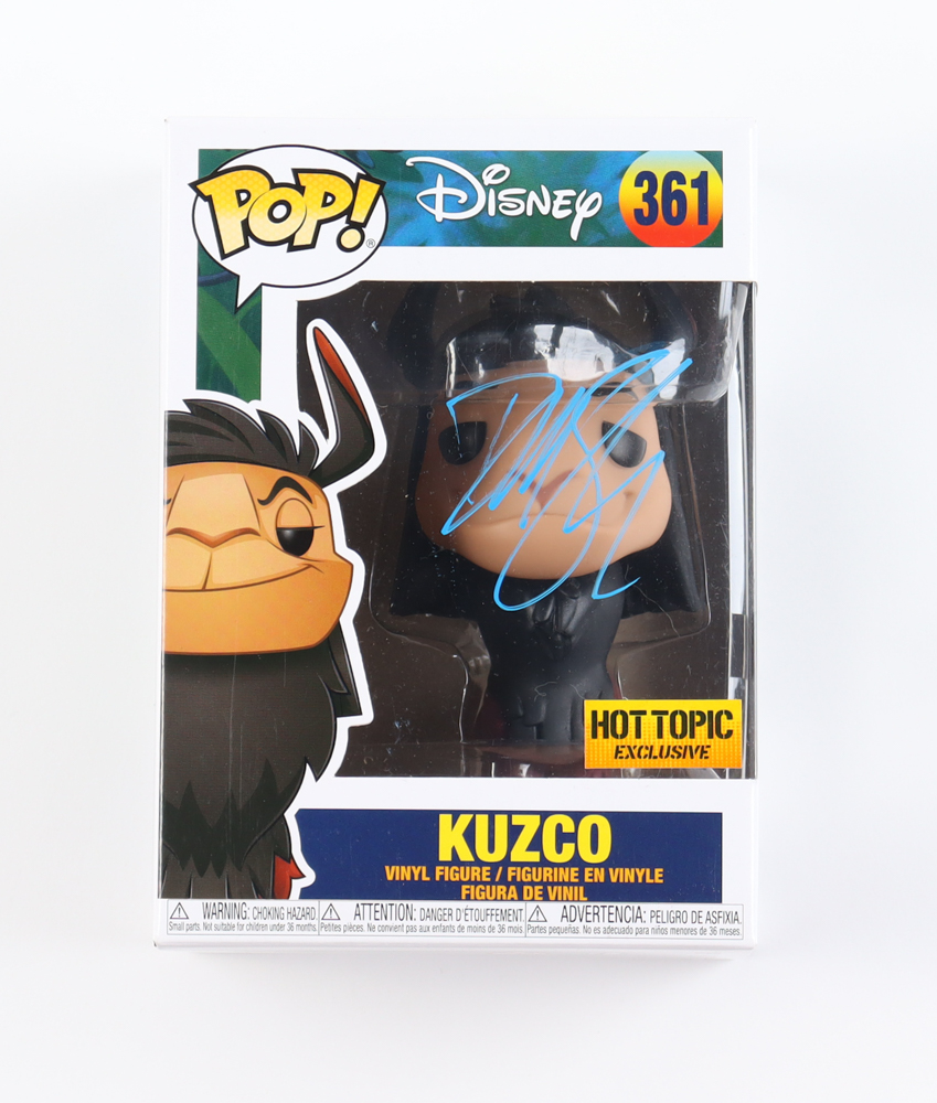 David Spade Signed Disney "The Emperor's New Groove" #361 Kuzco Funko Pop! Vinyl Figure (Beckett) at PristineAuction.com David Spade Signed Disney "The Emperor's New Groove" #361 Kuzco Funko Pop! Vinyl Figure (Beckett) at PristineAuction.com