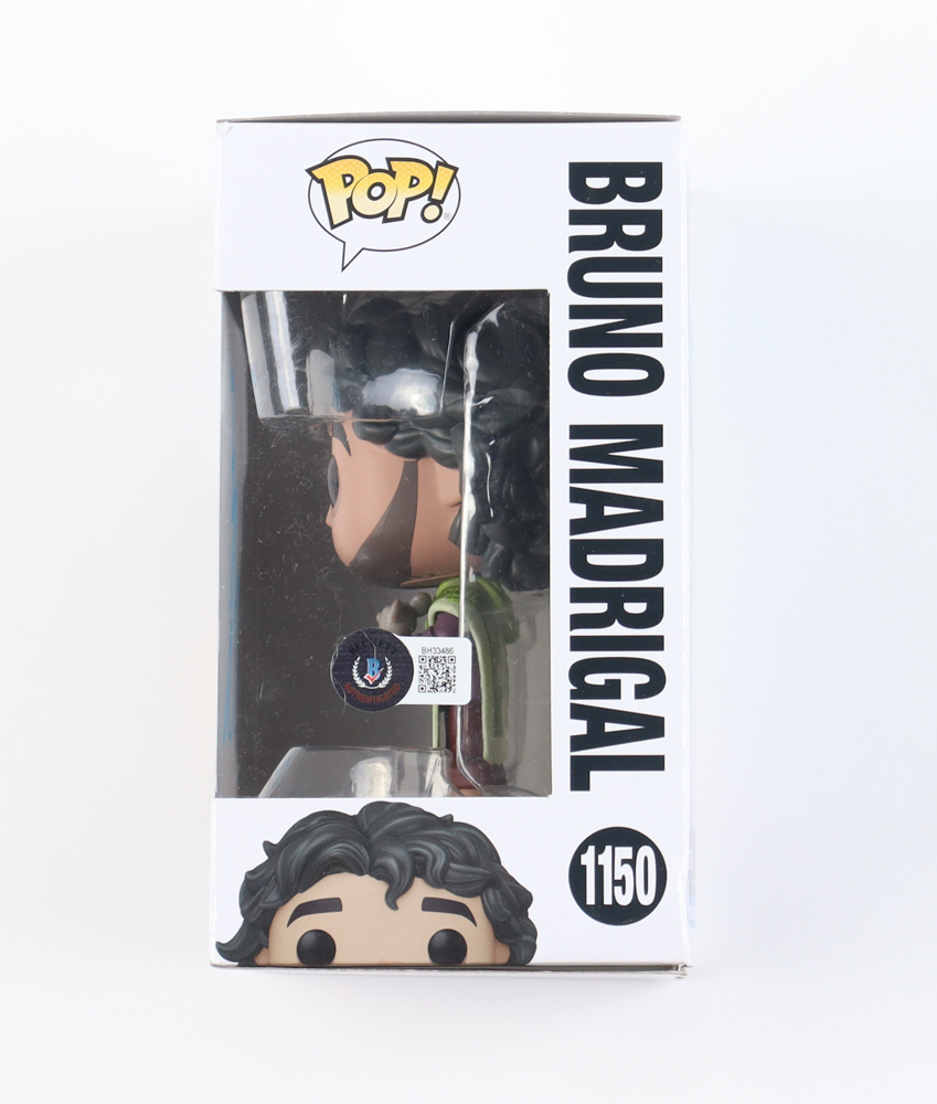 John Leguizamo Signed "Encanto" #1150 Bruno Madrigal Funko Pop! Vinyl Figure (Beckett) at PristineAuction.com John Leguizamo Signed "Encanto" #1150 Bruno Madrigal Funko Pop! Vinyl Figure (Beckett) at PristineAuction.com