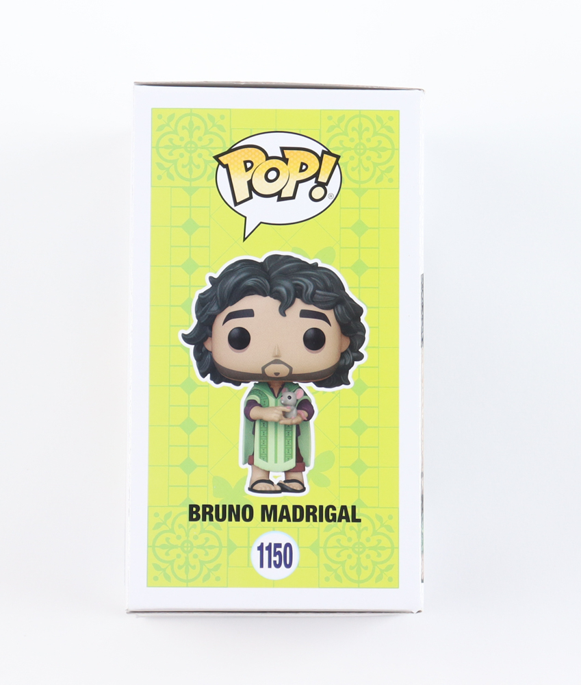 John Leguizamo Signed "Encanto" #1150 Bruno Madrigal Funko Pop! Vinyl Figure (Beckett) at PristineAuction.com John Leguizamo Signed "Encanto" #1150 Bruno Madrigal Funko Pop! Vinyl Figure (Beckett) at PristineAuction.com