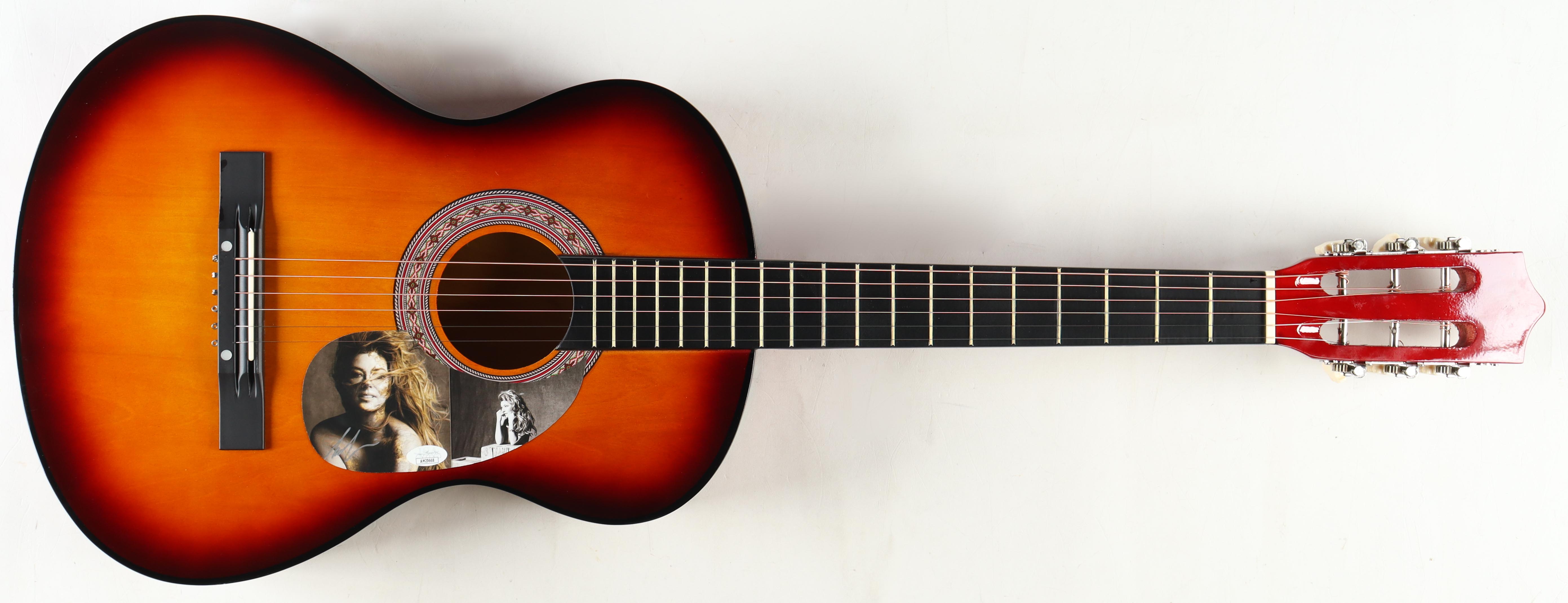 Shania Twain Signed 38" Acoustic Guitar (JSA) at PristineAuction.com Shania Twain Signed 38" Acoustic Guitar (JSA) at PristineAuction.com