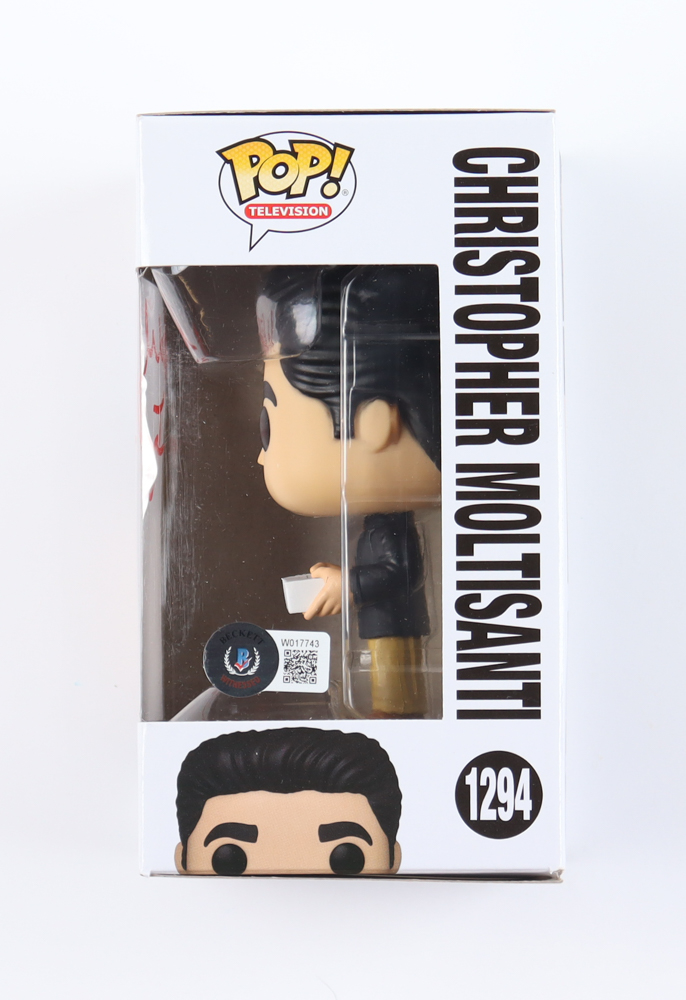 Michael Imperioli Signed "The Sopranos" #1294 Christopher Moltisanti Funko Pop! Vinyl Figure (Beckett) at PristineAuction.com Michael Imperioli Signed "The Sopranos" #1294 Christopher Moltisanti Funko Pop! Vinyl Figure (Beckett) at PristineAuction.com
