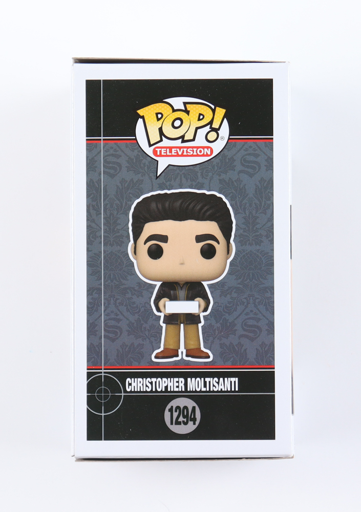 Michael Imperioli Signed "The Sopranos" #1294 Christopher Moltisanti Funko Pop! Vinyl Figure (Beckett) at PristineAuction.com Michael Imperioli Signed "The Sopranos" #1294 Christopher Moltisanti Funko Pop! Vinyl Figure (Beckett) at PristineAuction.com