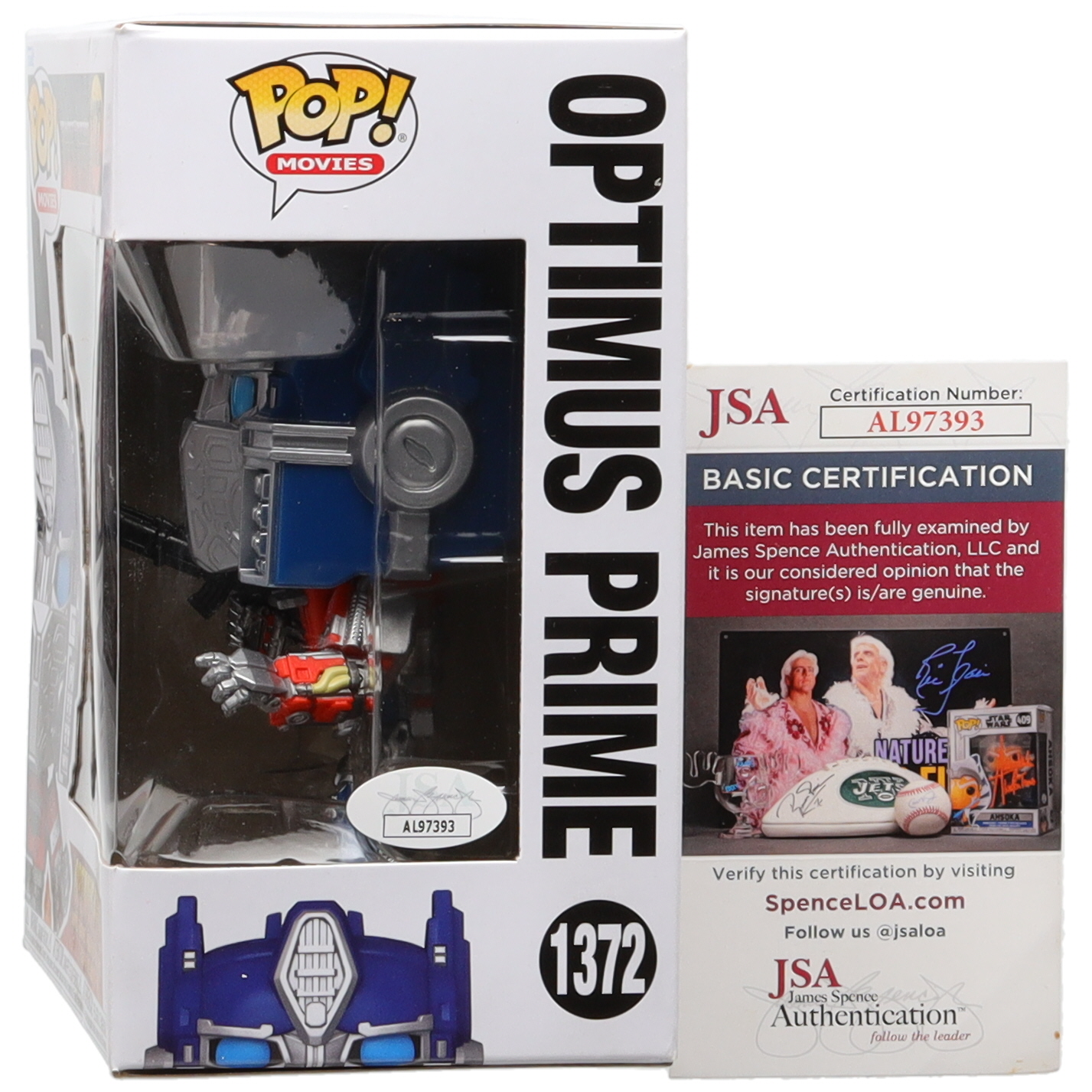 Peter Cullen Signed "Transformers: Rise of the Beasts" #1372 Optimus Prime Funko Pop! Vinyl Figure (JSA) at PristineAuction.com Peter Cullen Signed "Transformers: Rise of the Beasts" #1372 Optimus Prime Funko Pop! Vinyl Figure (JSA) at PristineAuction.com