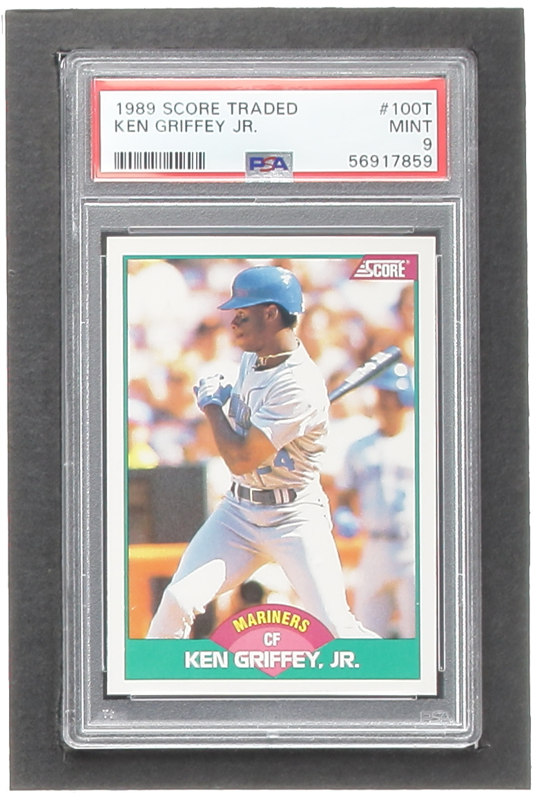 Ken Griffey Jr. 1989 Score Rookie/Traded #100T RC (PSA 9) at PristineAuction.com Ken Griffey Jr. 1989 Score Rookie/Traded #100T RC (PSA 9) at PristineAuction.com