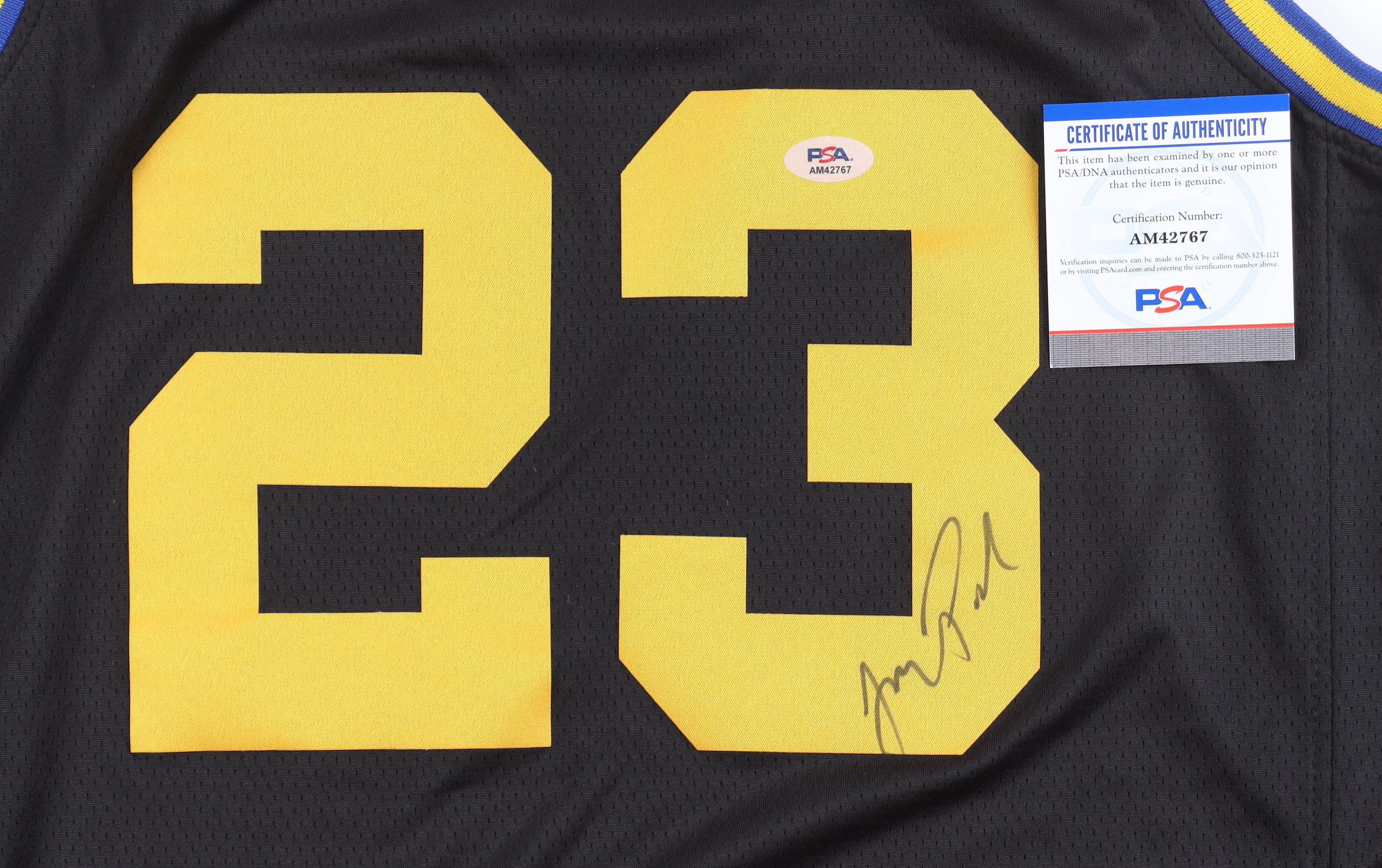Jordan Poole Signed Jersey (PSA) at PristineAuction.com Jordan Poole Signed Jersey (PSA) at PristineAuction.com
