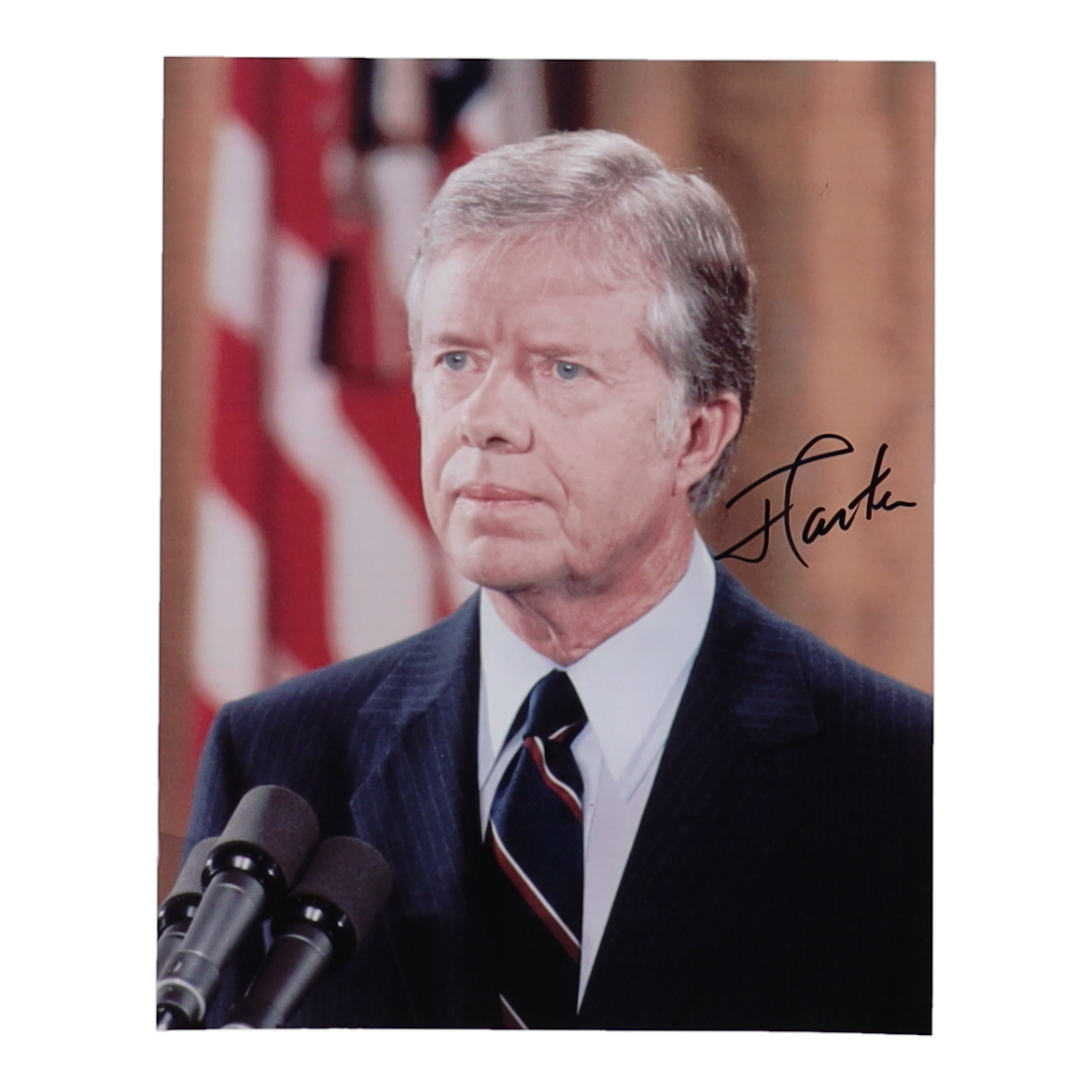 Jimmy Carter Signed 8x10 Photo (JSA) at PristineAuction.com Jimmy Carter Signed 8x10 Photo (JSA) at PristineAuction.com