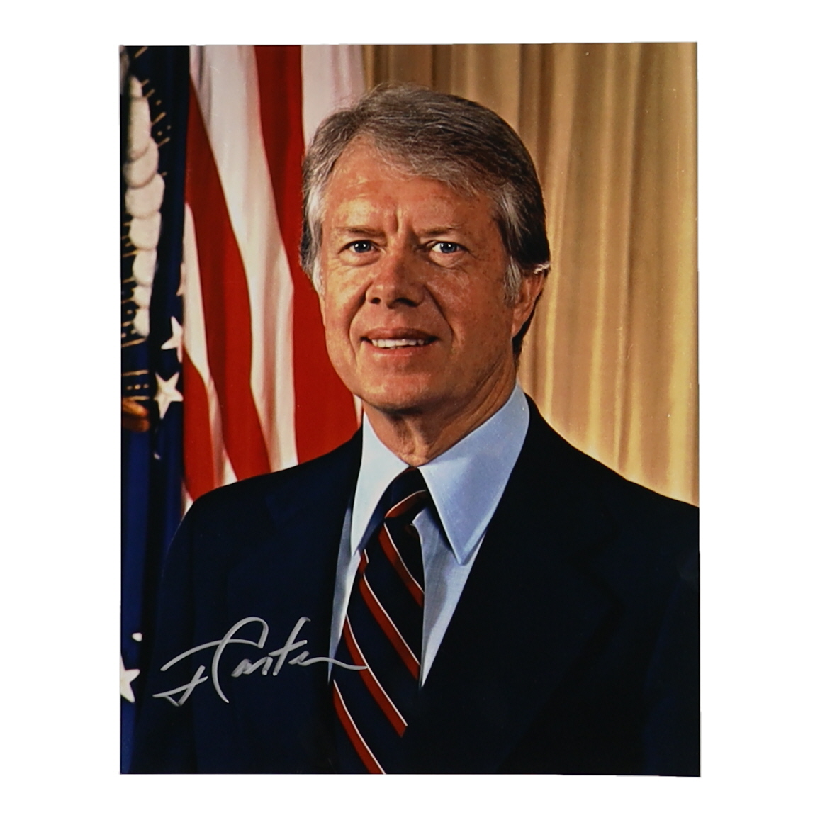 Jimmy Carter Signed 8x10 Photo (JSA) at PristineAuction.com Jimmy Carter Signed 8x10 Photo (JSA) at PristineAuction.com