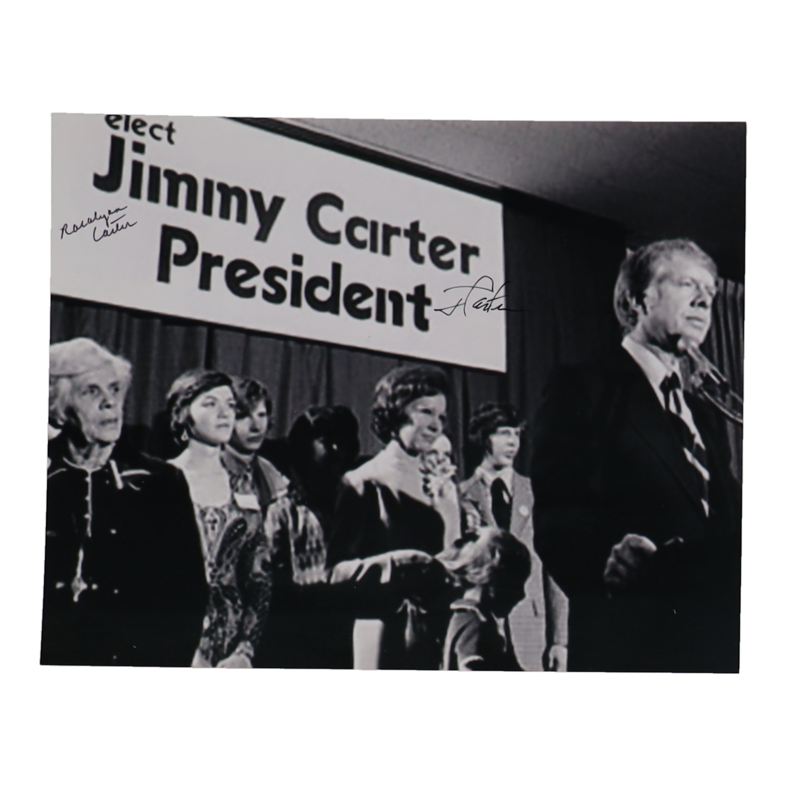 Jimmy Carter & Rosalynn Carter Signed 8x10 Photo (JSA) at PristineAuction.com Jimmy Carter & Rosalynn Carter Signed 8x10 Photo (JSA) at PristineAuction.com