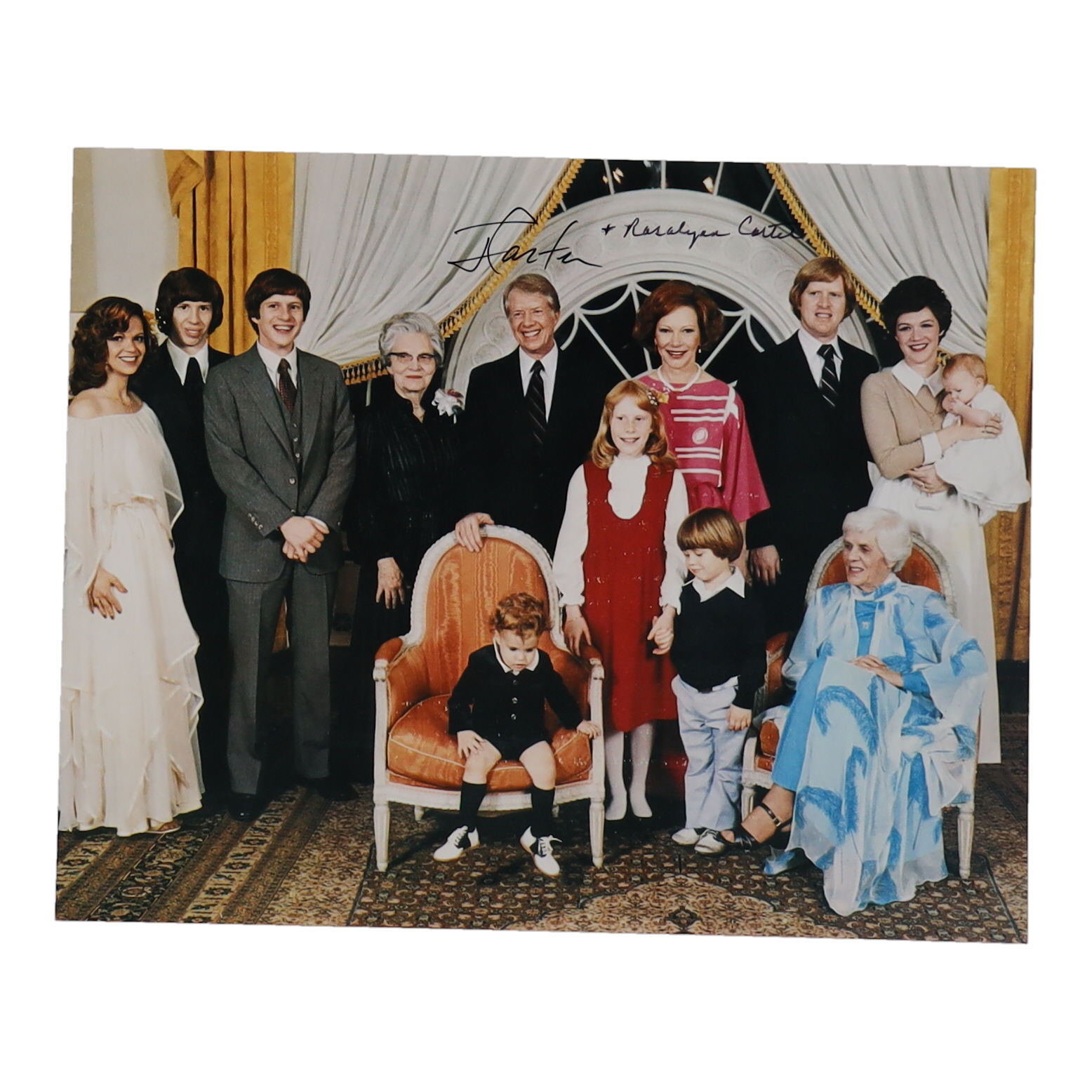 Jimmy Carter & Rosalynn Carter Signed 8x10 Photo (JSA) at PristineAuction.com Jimmy Carter & Rosalynn Carter Signed 8x10 Photo (JSA) at PristineAuction.com