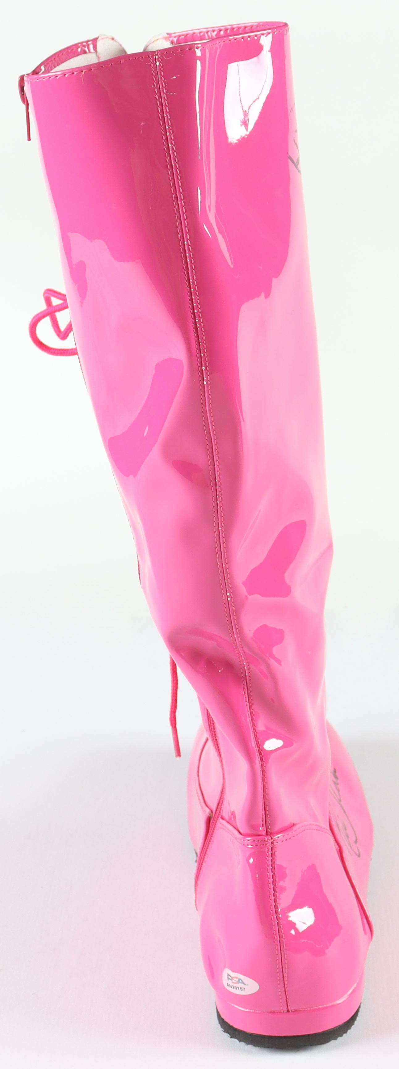 Ric Flair Signed Wrestling Boot (PSA) at PristineAuction.com Ric Flair Signed Wrestling Boot (PSA) at PristineAuction.com