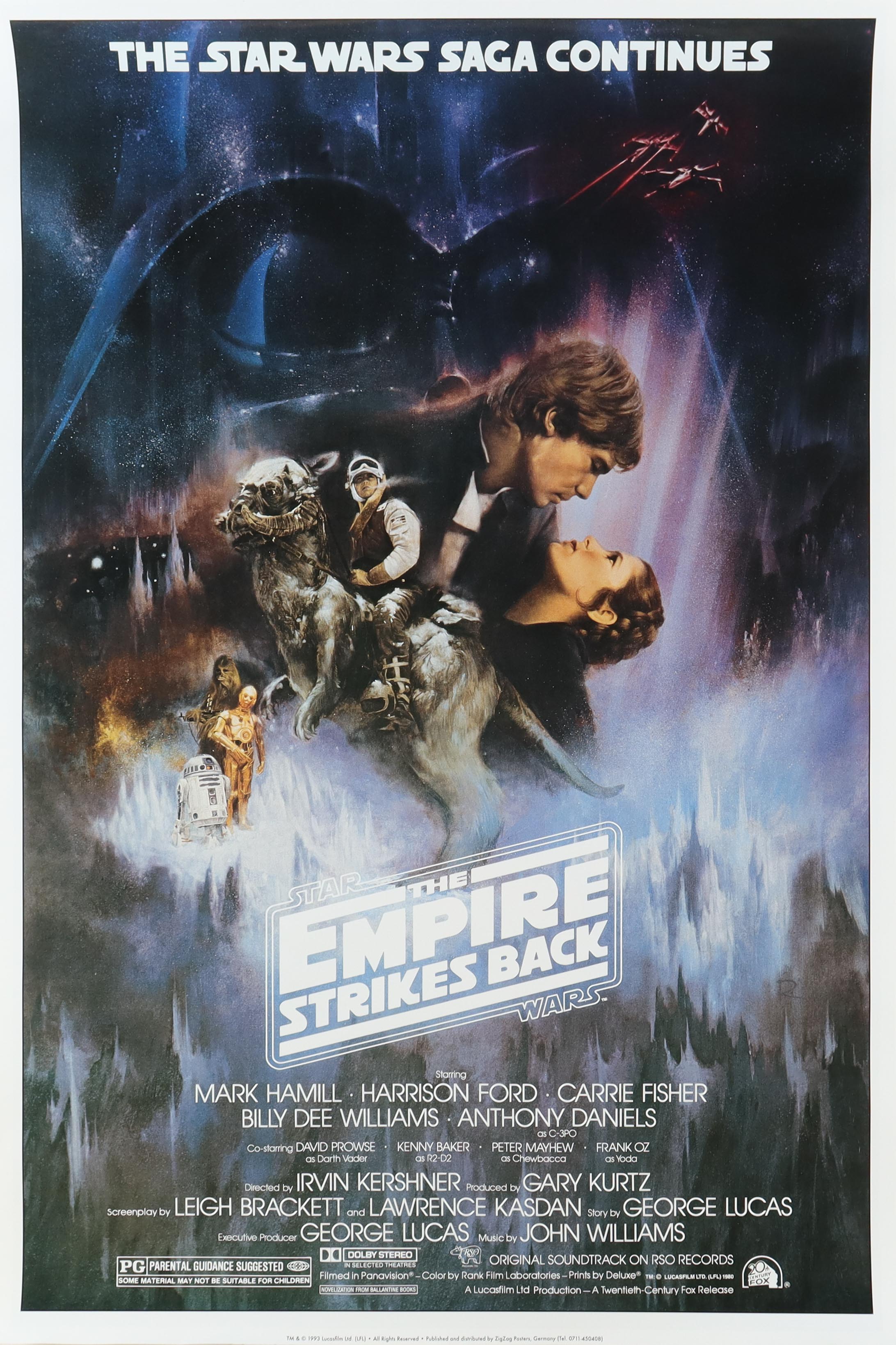 Complete Set of (3) "Star Wars" 24x36 Movie Posters with "Star Wars", "The Empire Strikes Back" & "Return of the Jedi" at PristineAuction.com Complete Set of (3) "Star Wars" 24x36 Movie Posters with "Star Wars", "The Empire Strikes Back" & "Return of the Jedi" at PristineAuction.com